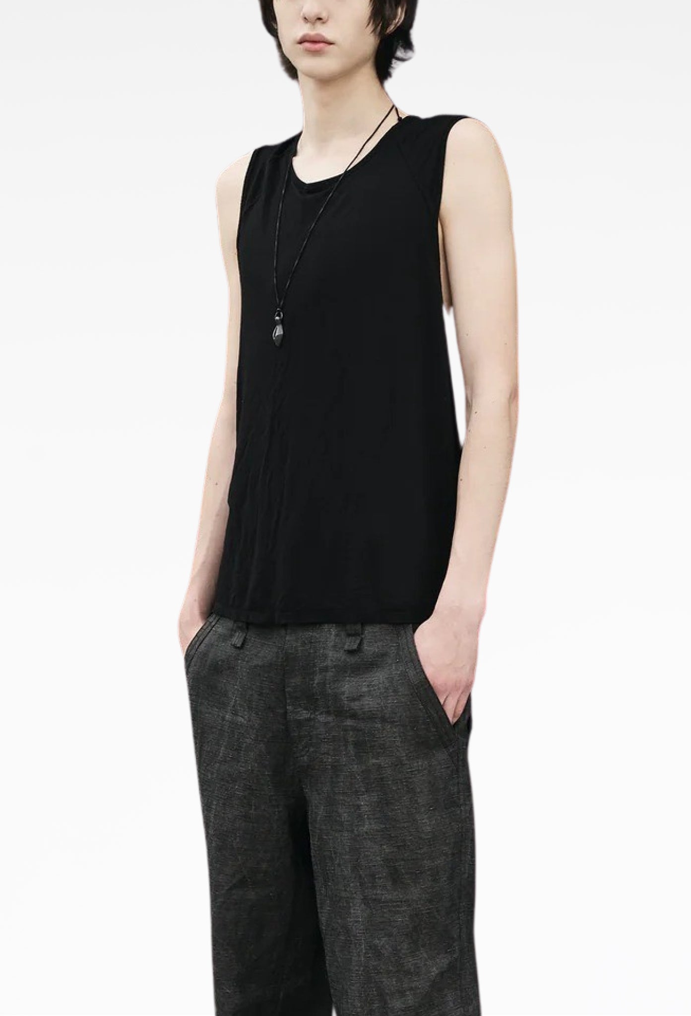 Black Bamboo Tank