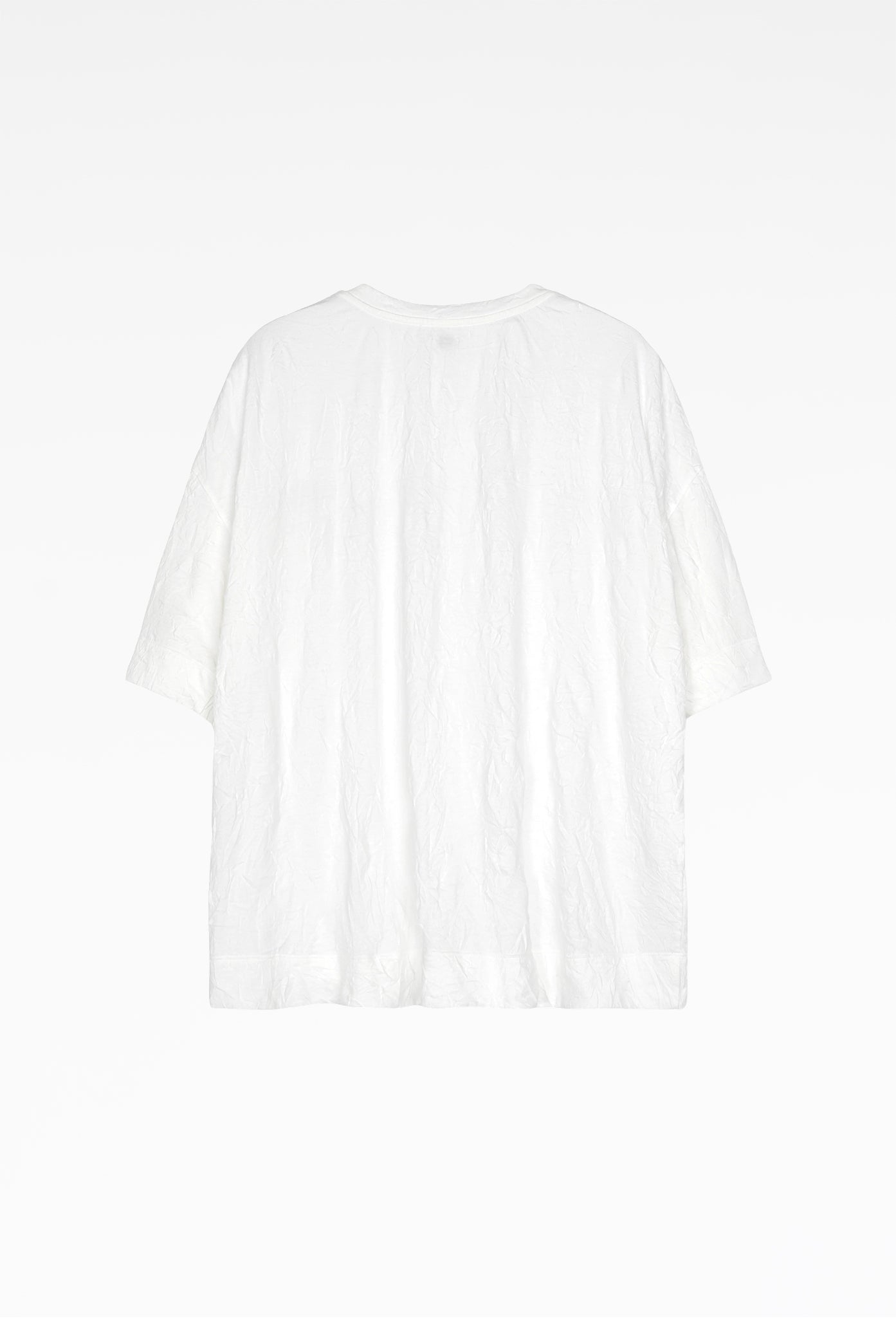 White Totti Crinkled T-Shirt