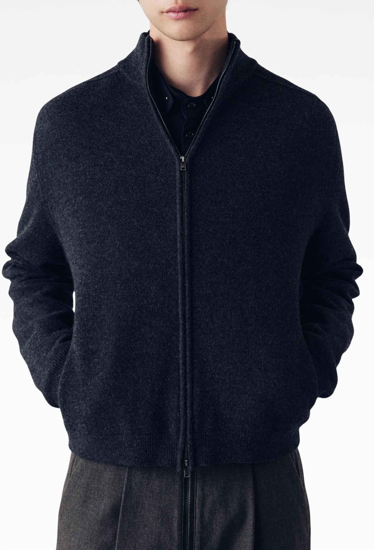 Dark Grey Carol Articulated Sport Jacket