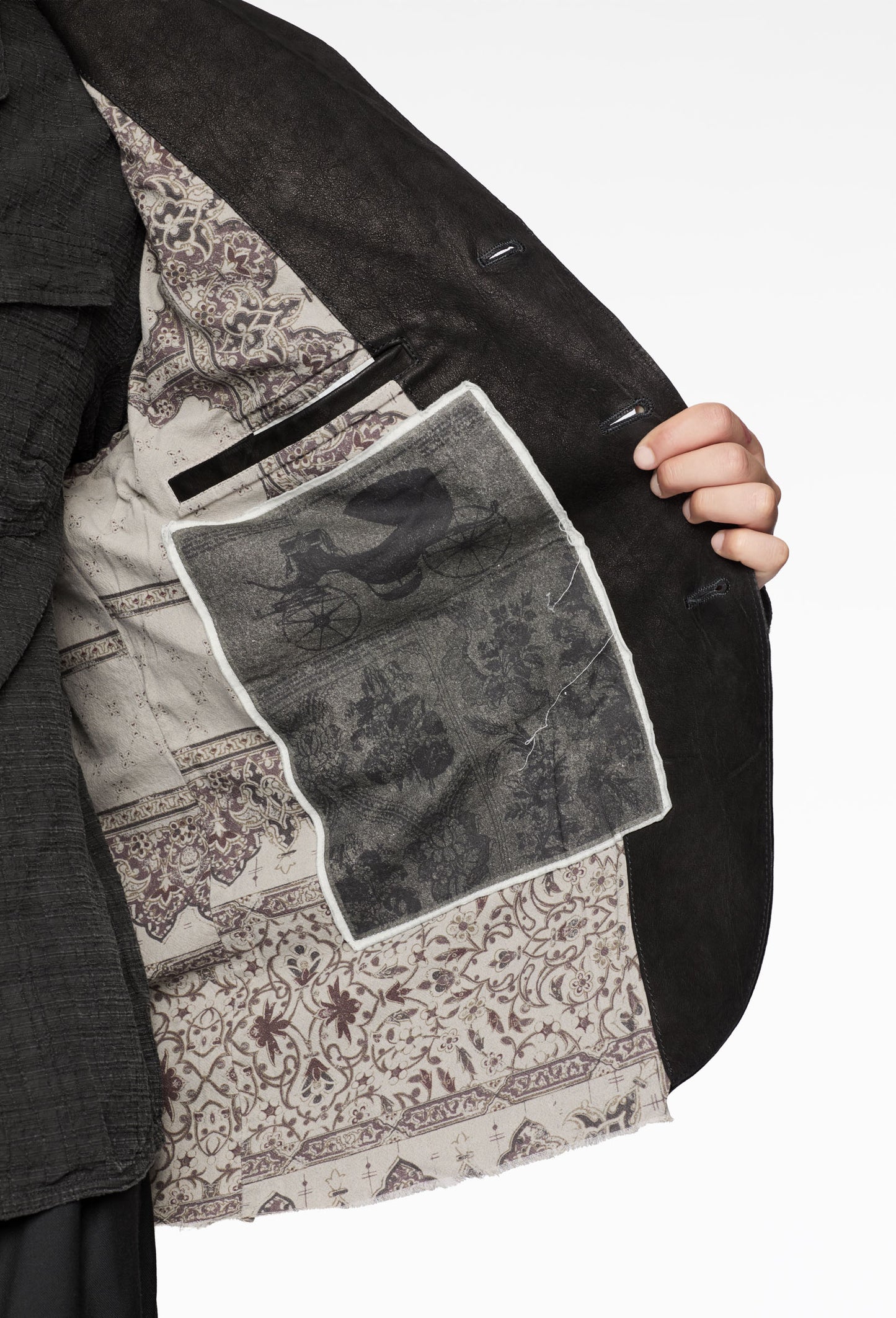 Forgotten Materials: Horsehide Leather Blazer