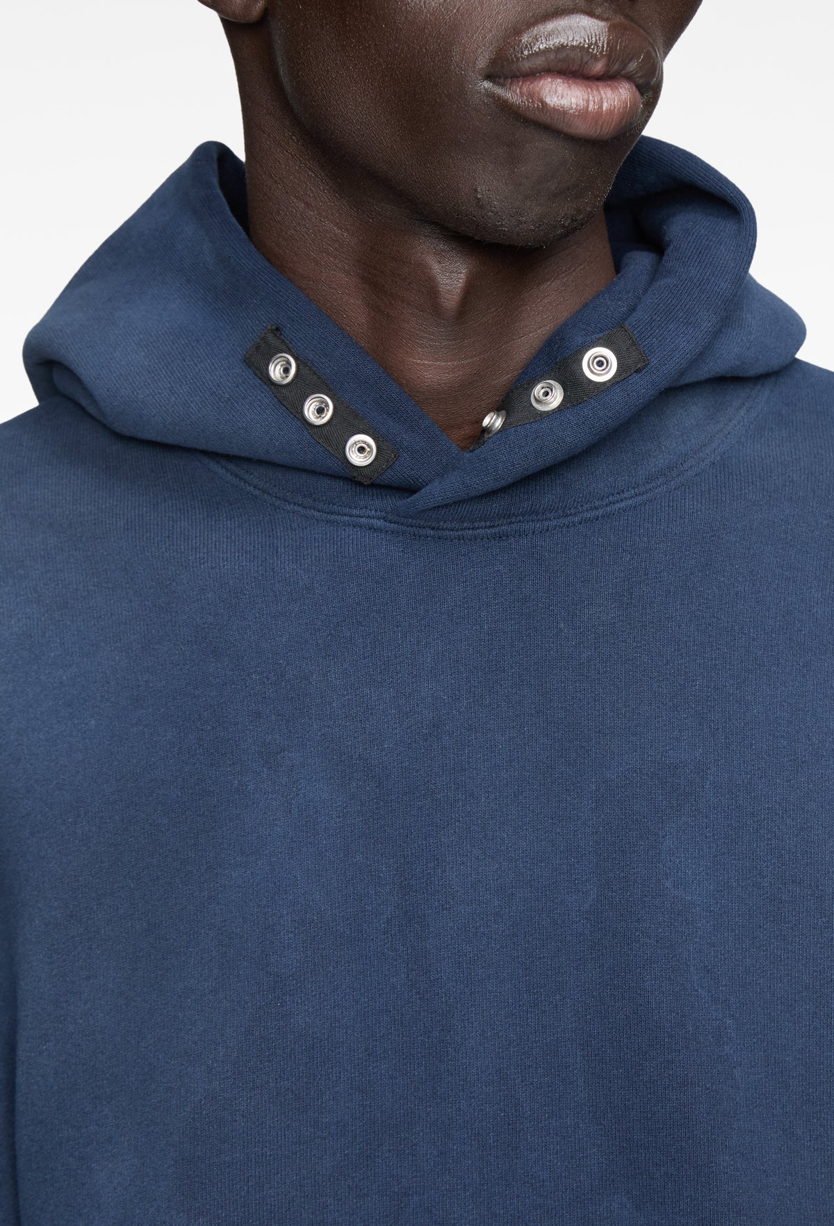 Navy Cotton Rhea Pullover Hoodie (Komune Exclusive)