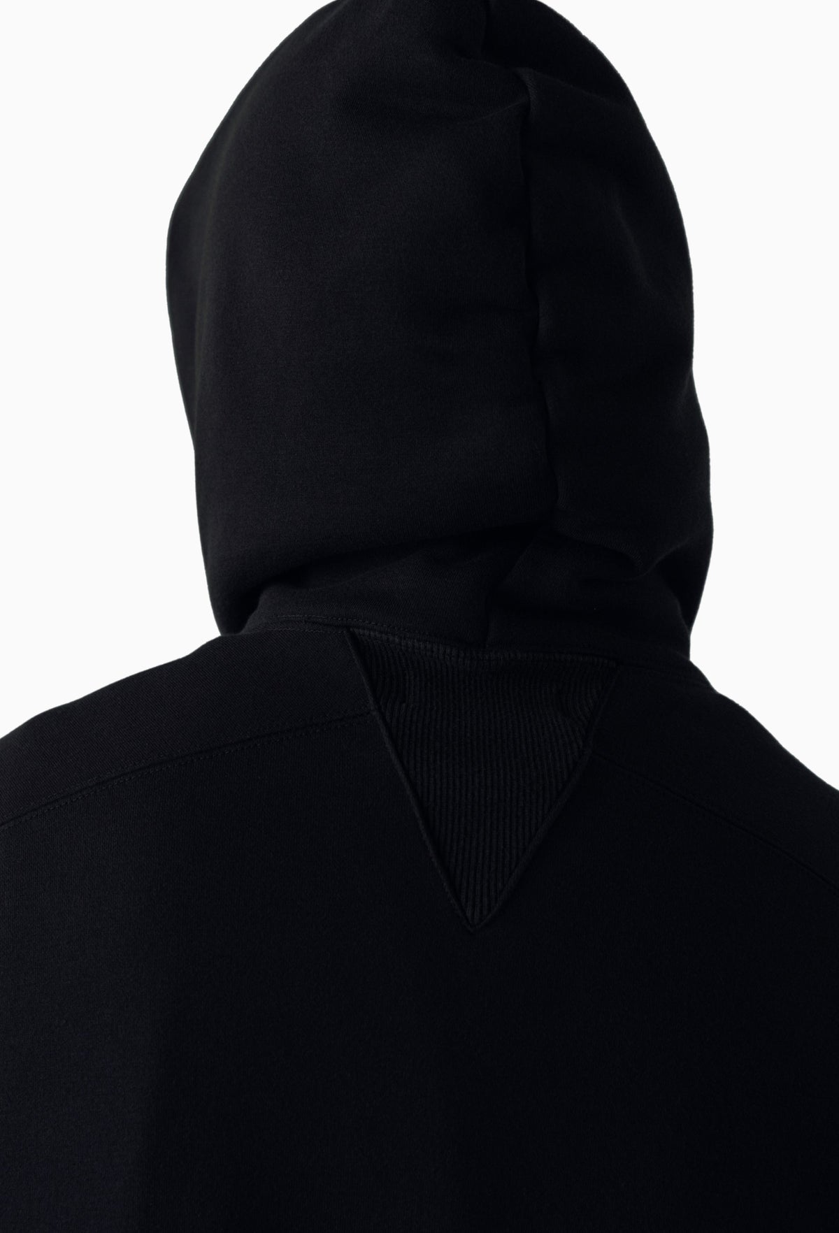 Black Suvin Cotton Rhea Pullover Hoodie