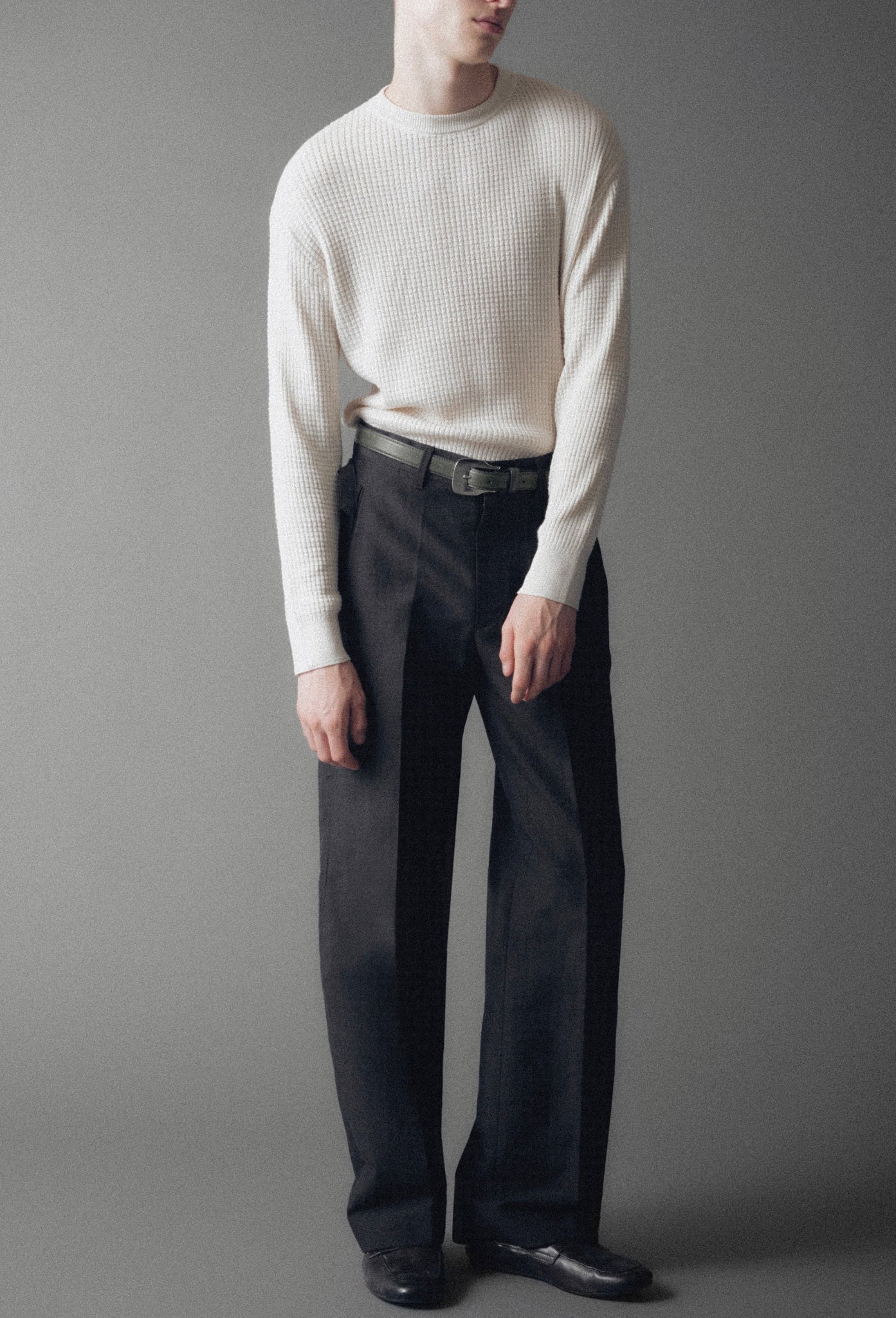 Dark Brown Dylan Flared Trousers
