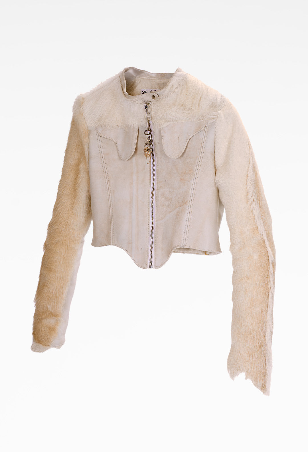 Repurposed Goat Fur Biker