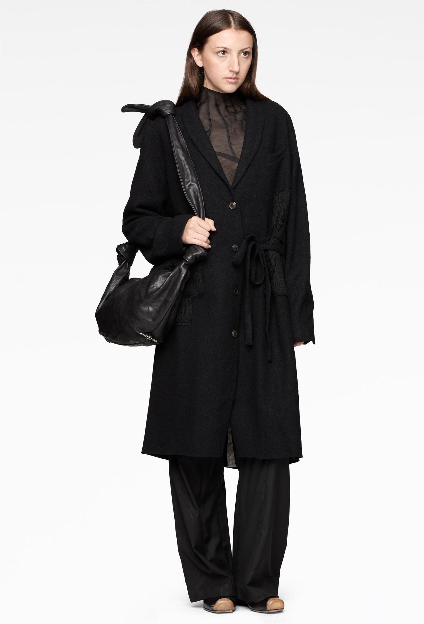 Aged Wool Coat