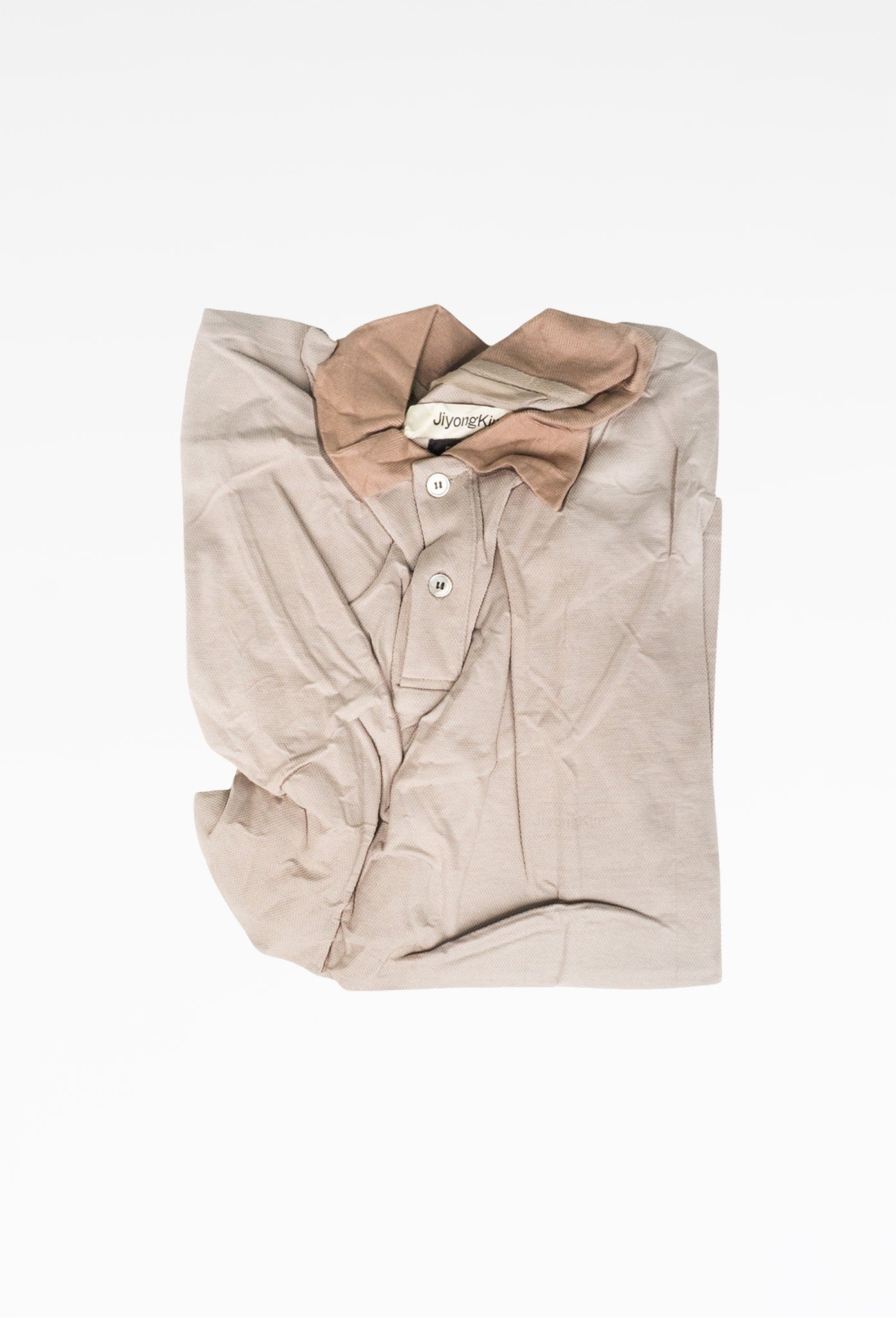 Beige Sun-Bleached Pack Polo T-Shirt (Long)