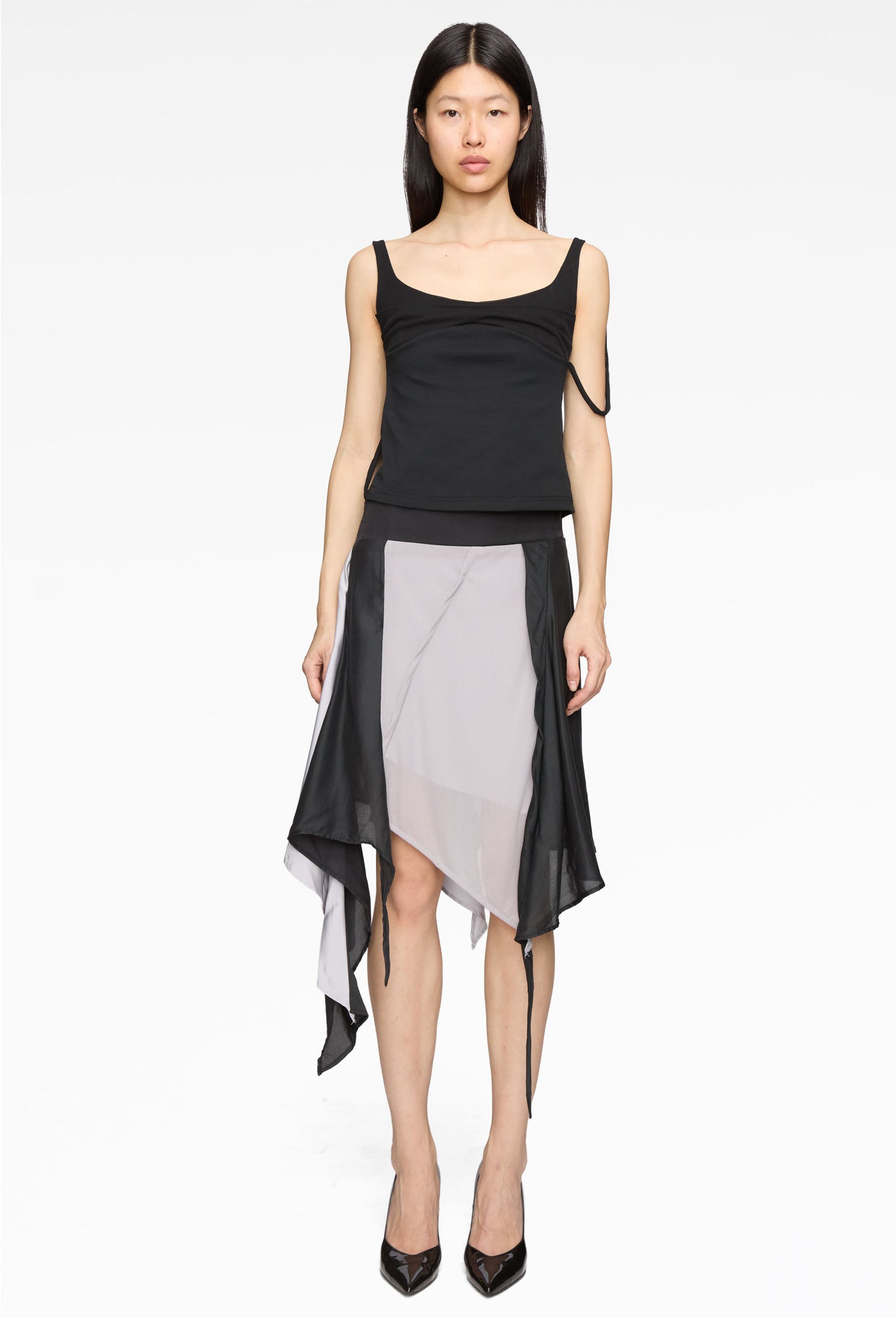 Black Barra Top - Komune Exclusive