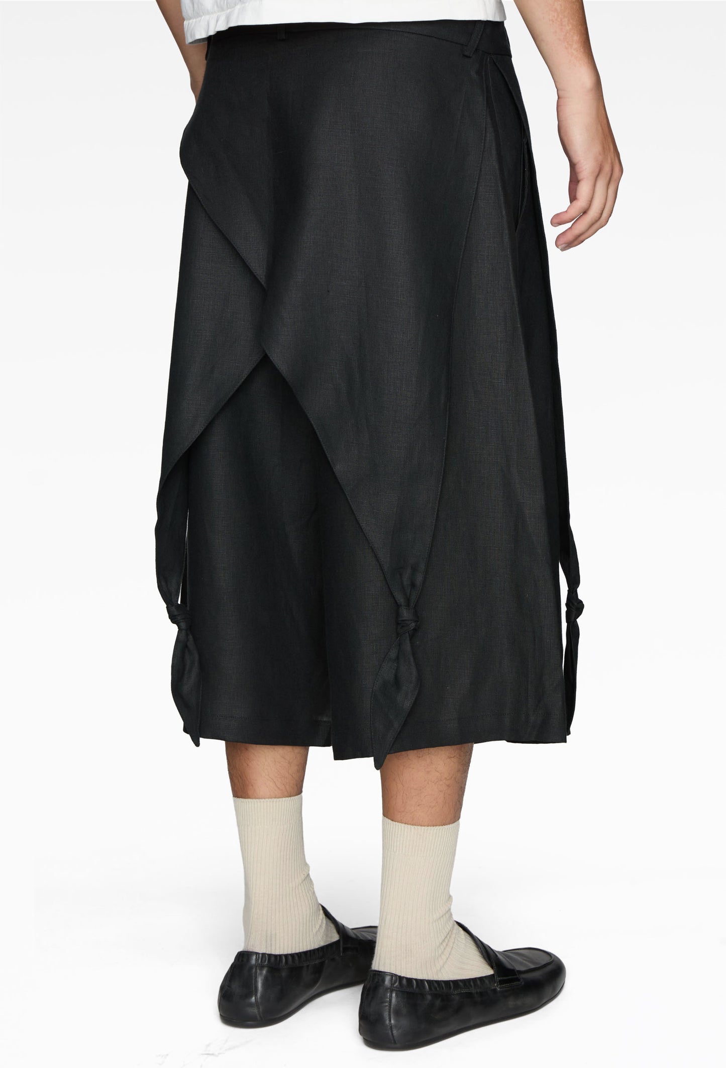 Black Drops Bermuda Shorts