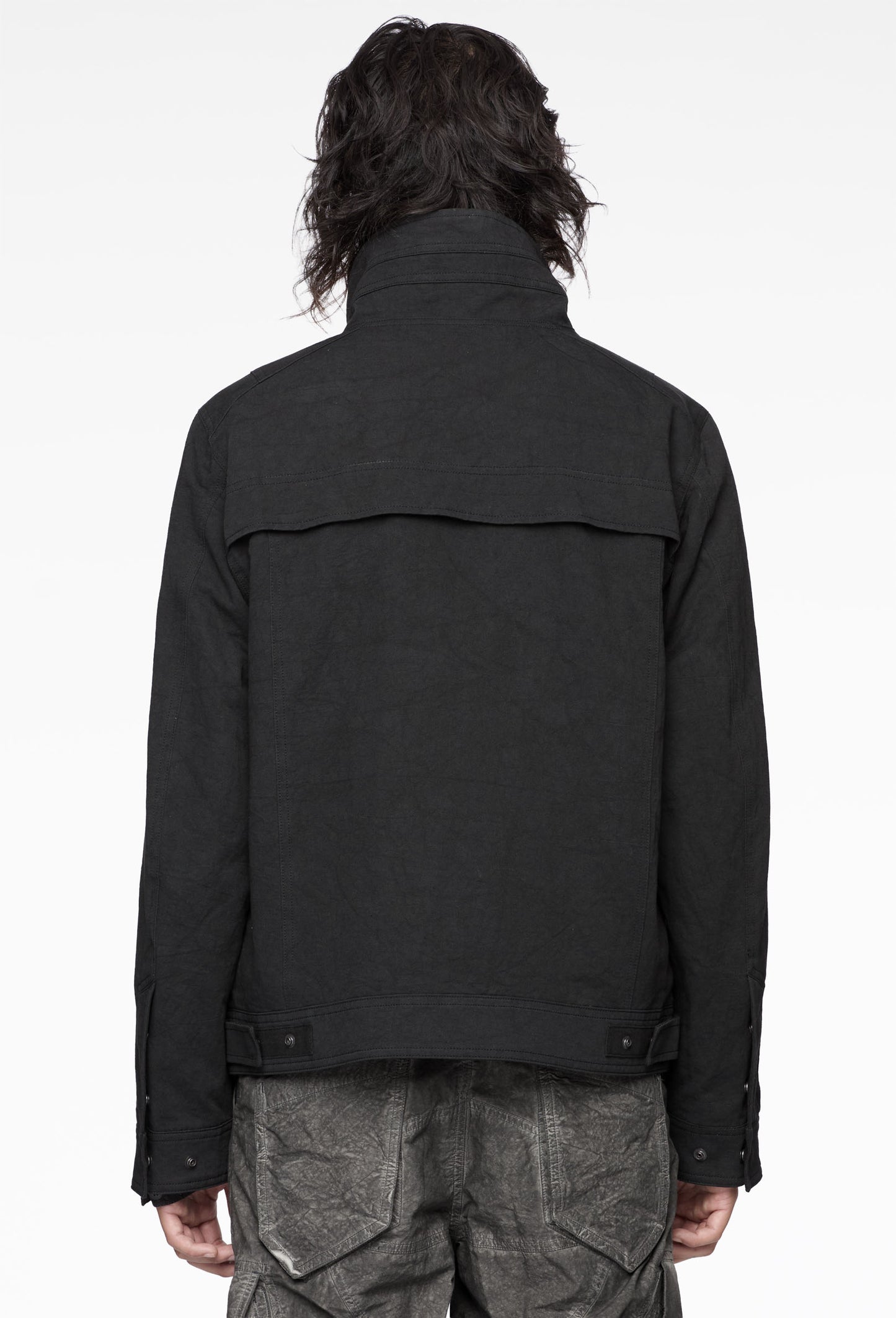 Black Highneck Jacket