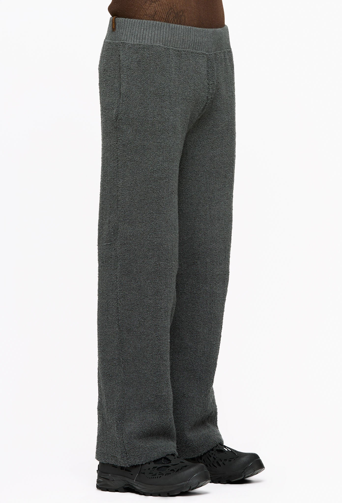 Burnt Grey Towel Pants