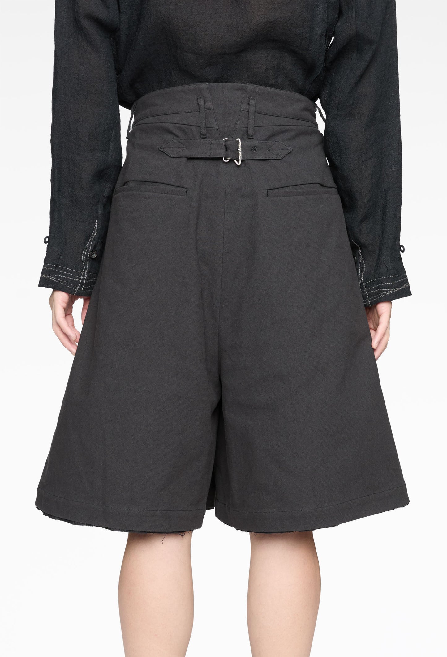 Button Draft Shorts