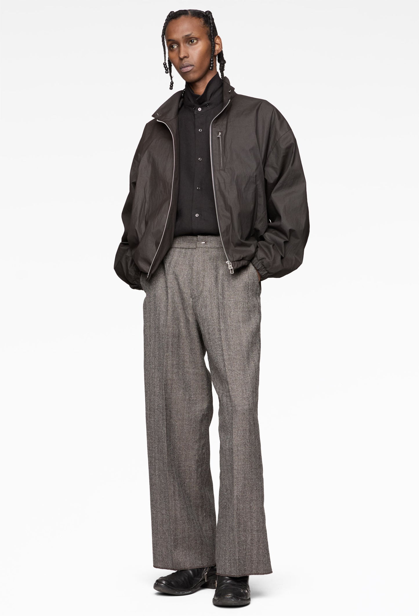 Draped Blouson