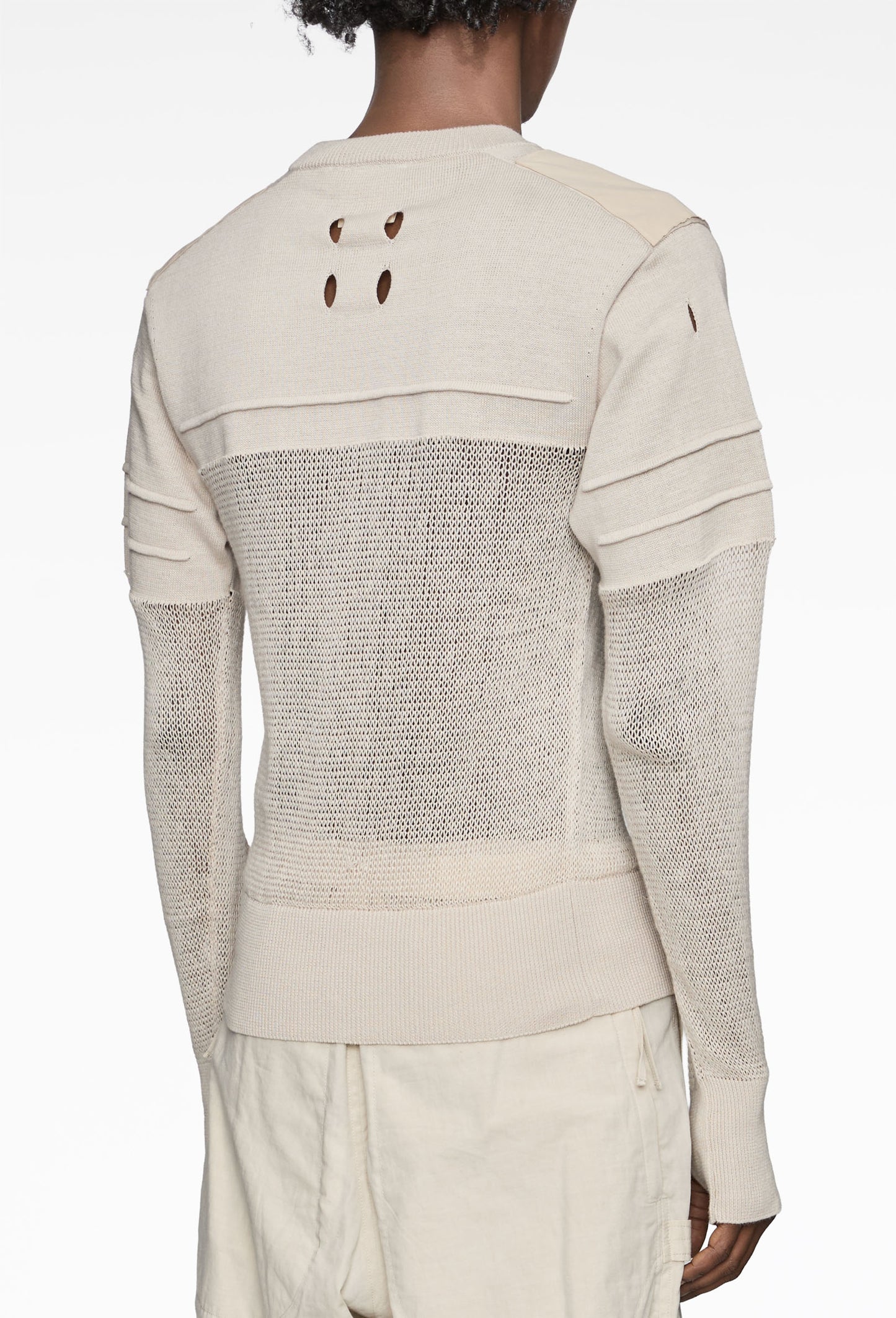 Ecru Fang Knit