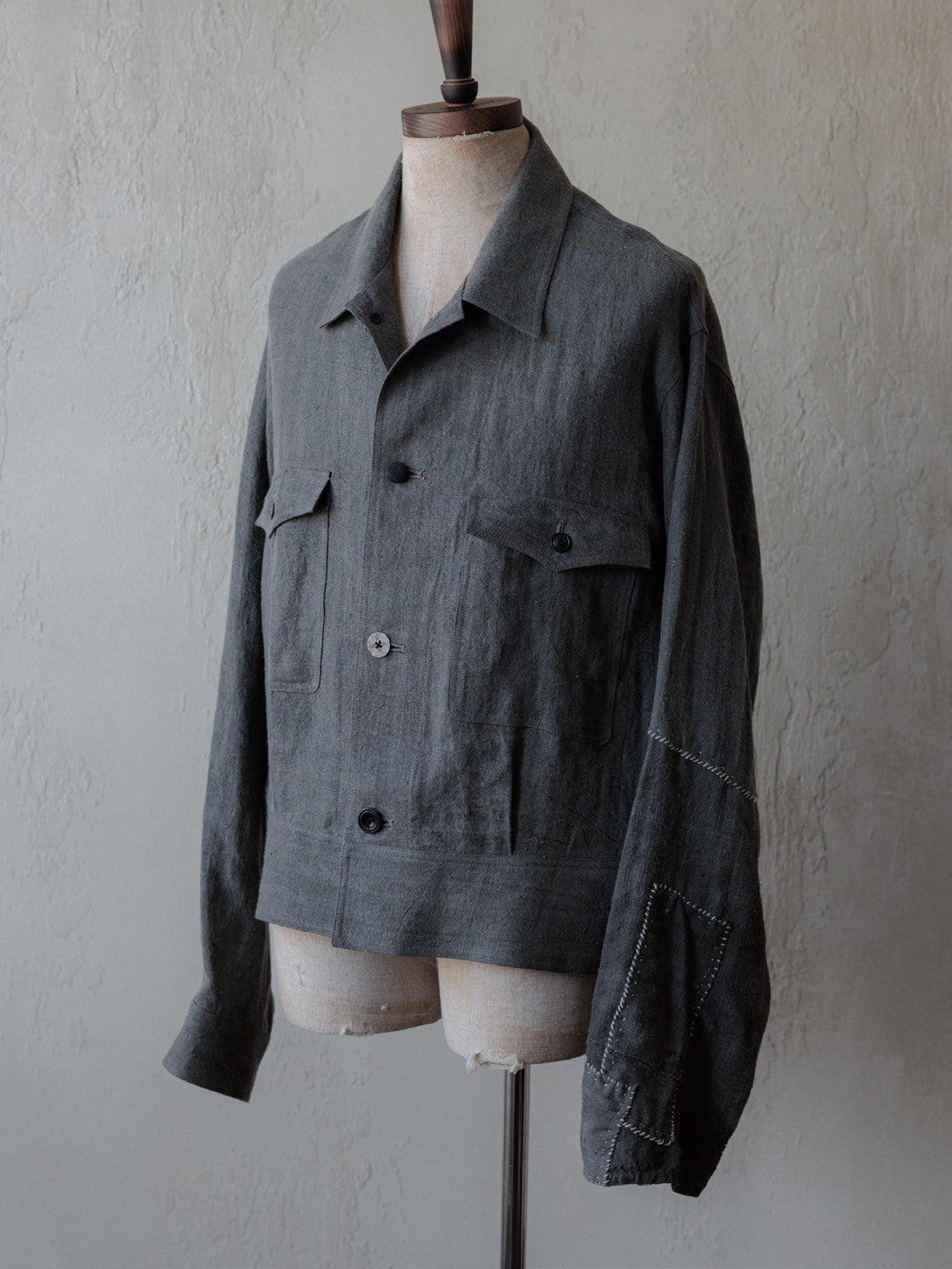 FM - 0222 / Repaired Cyclist Jacket