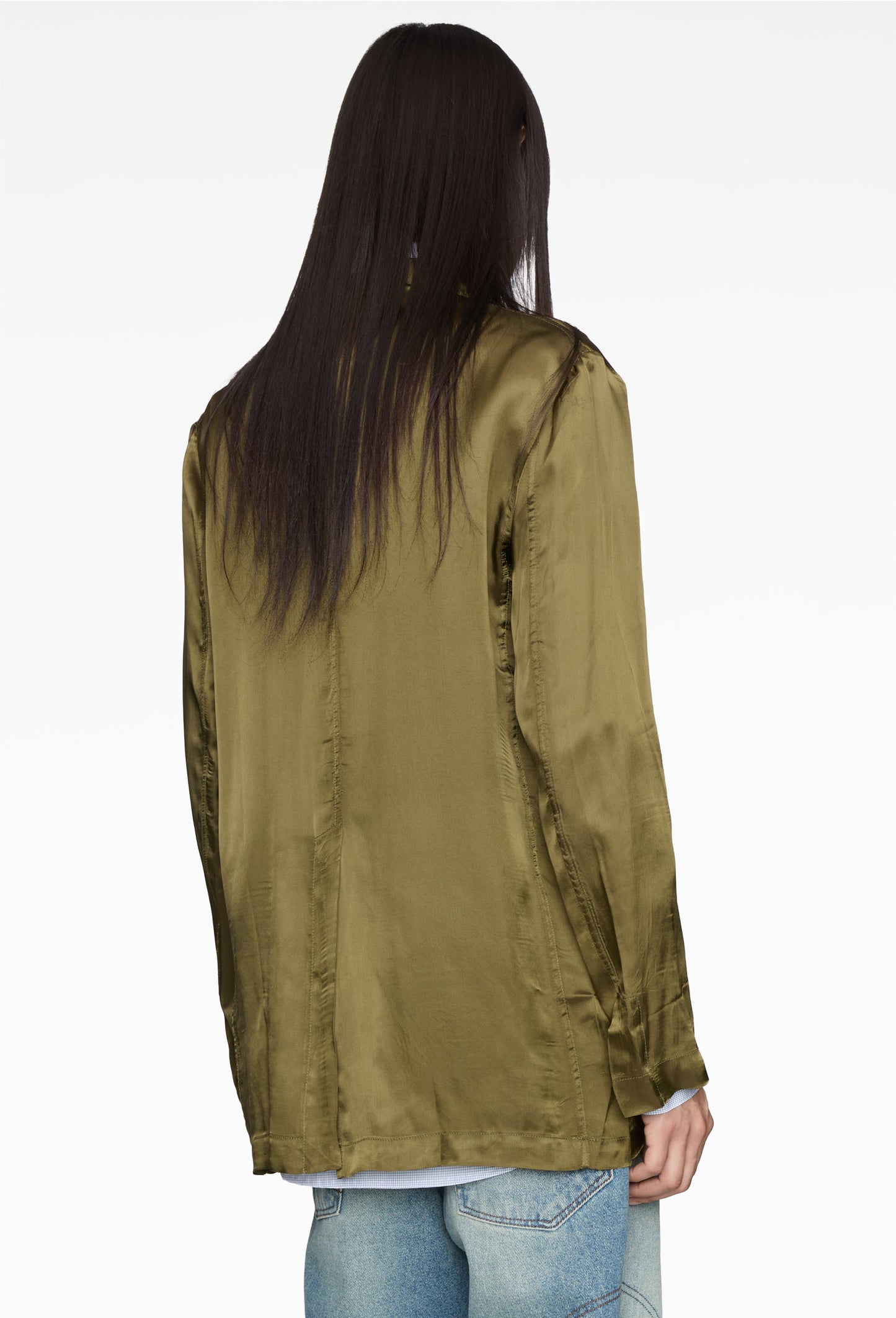 Khaki Sag Blazer