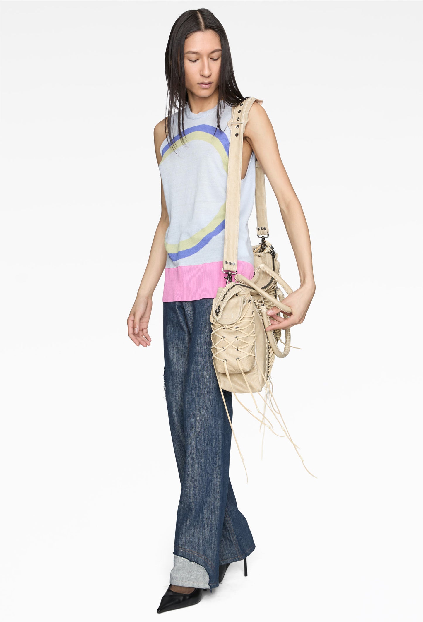 Pale Lilac-Pink Vortex Vest