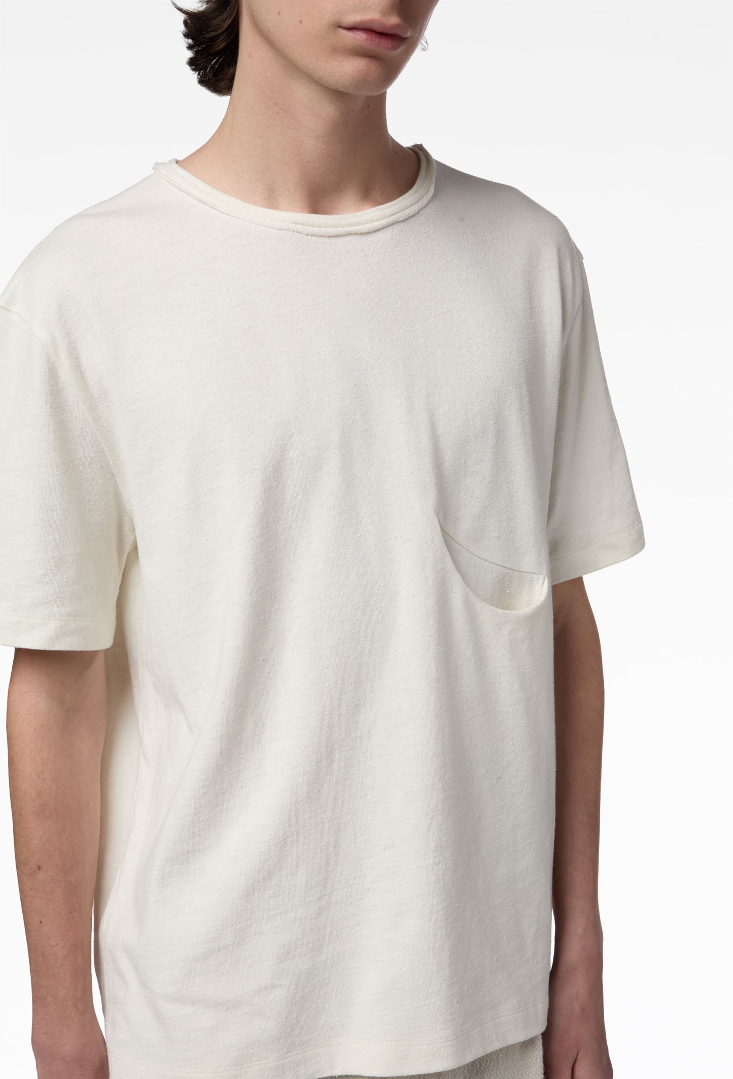 Silk Noil Crescent T-shirt