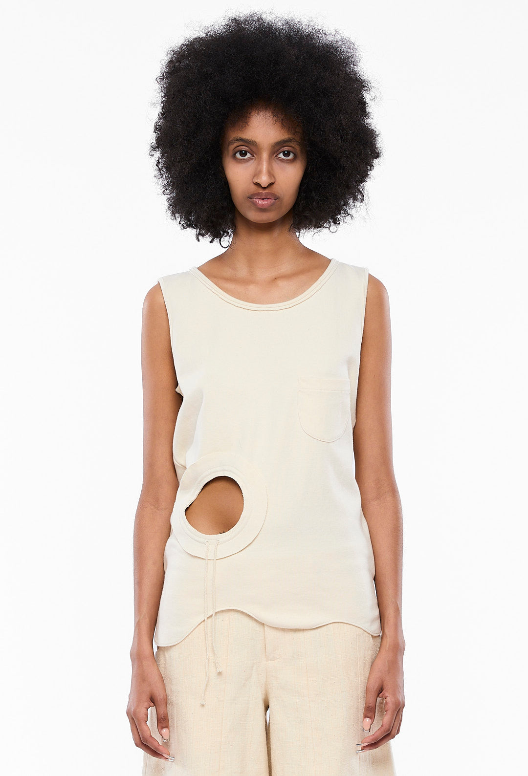 Off-White Anemone Tank