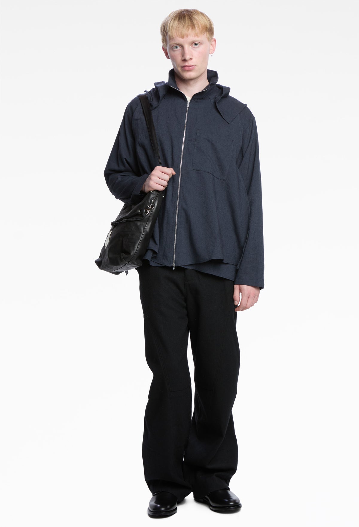 Wool Dart Trousers
