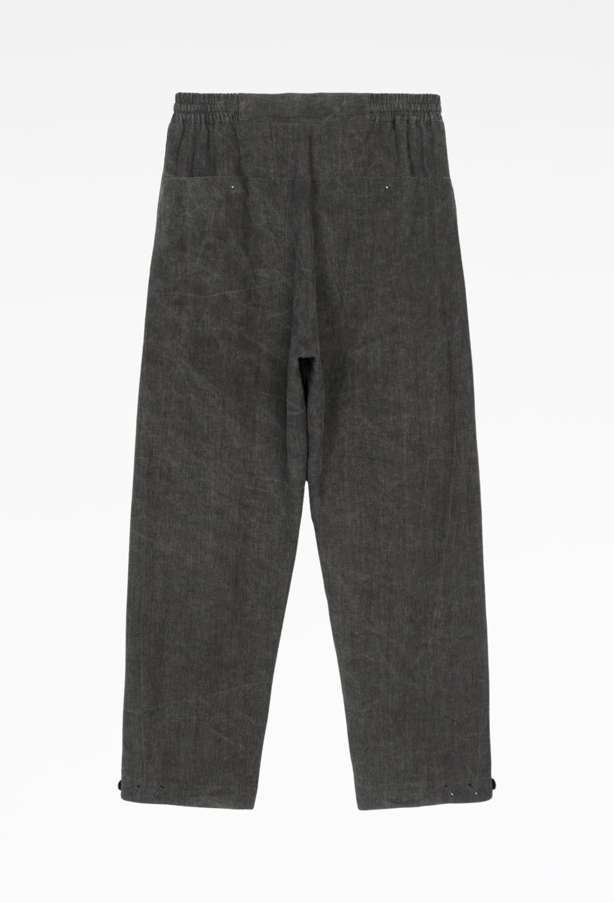 Sumi-Dyed Linen Cohen Relaxed Trousers