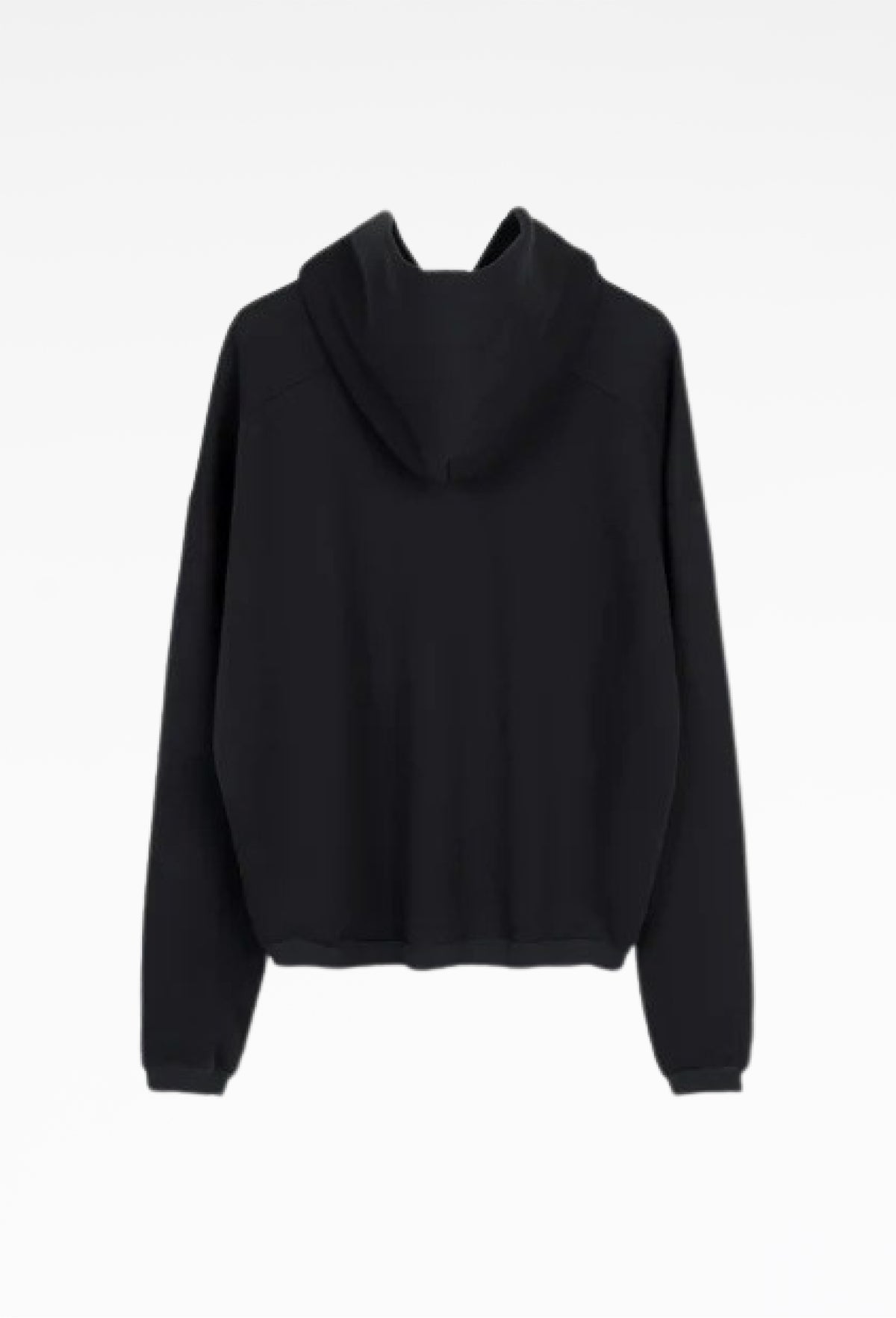 Black Suvin Cotton Rhea Pullover Hoodie
