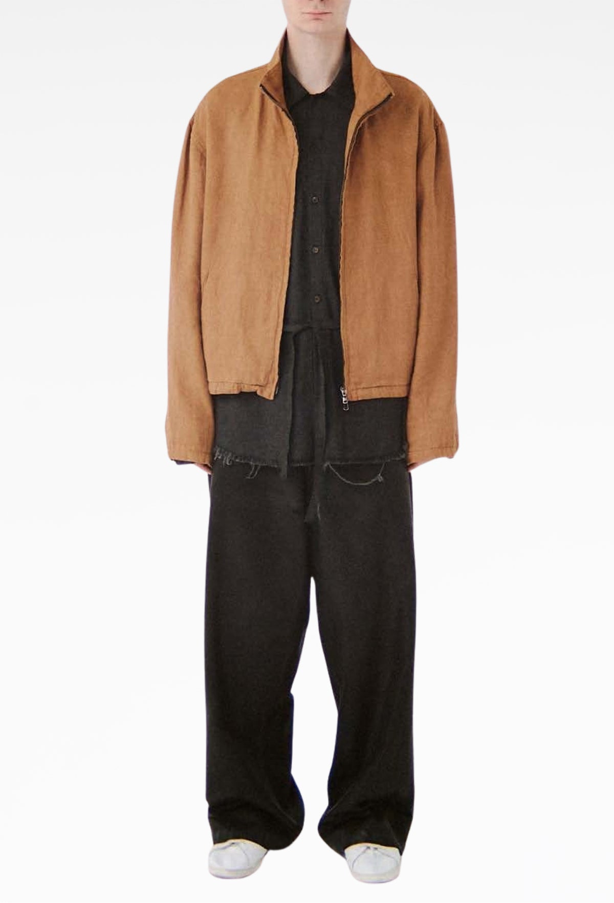 Muro Jacket in Kakishibu-Dyed Linen (Komune Exclusive)