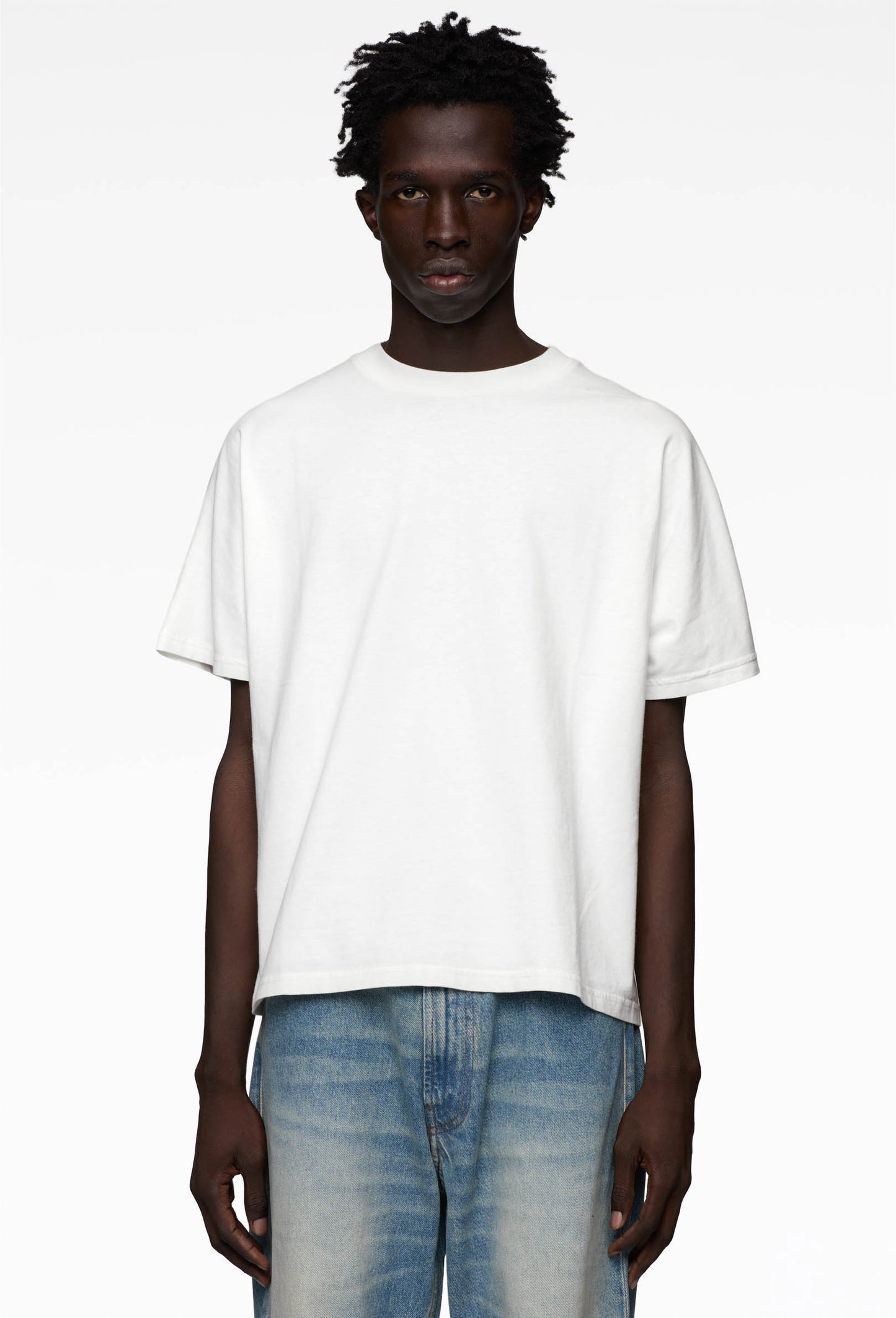 Oatmeal White Kimono T-Shirt