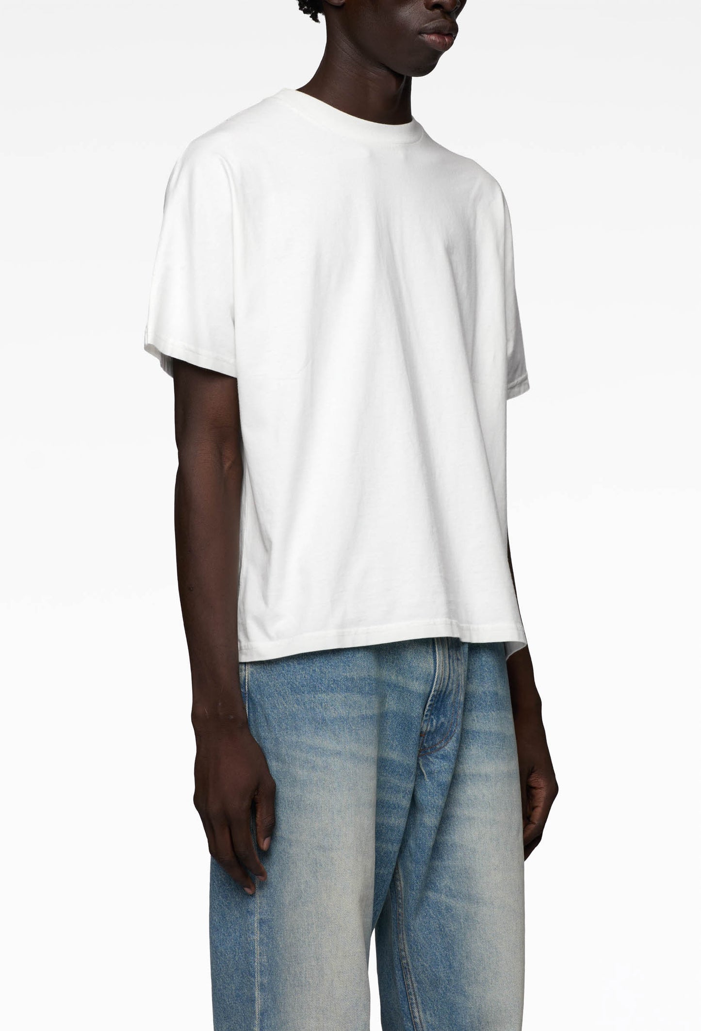 Oatmeal White Kimono T-Shirt