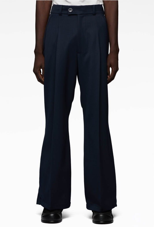 Midnight Blue Origami 2.0 Wool Trousers