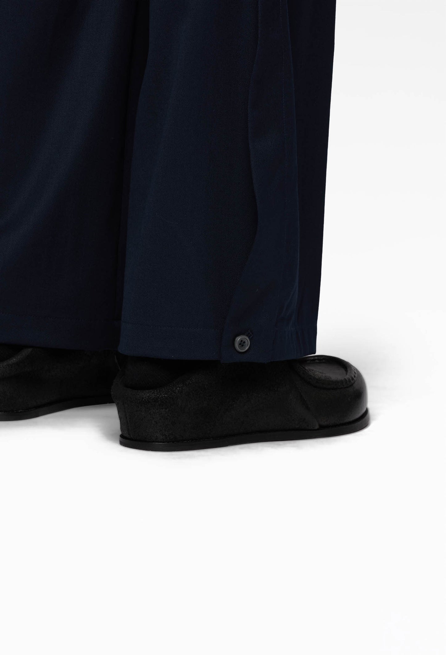 Midnight Blue Origami 2.0 Wool Trousers