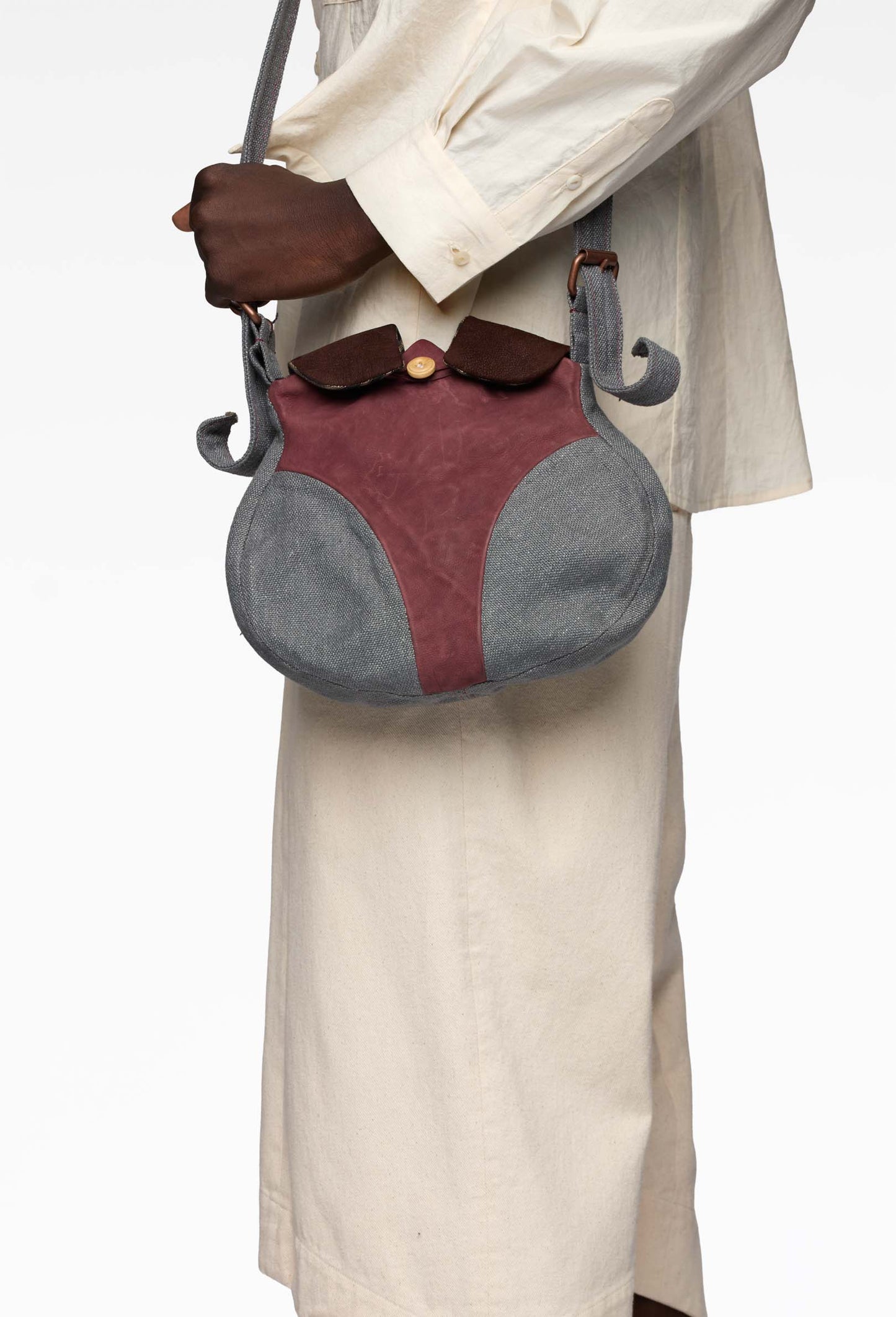 Linen + Calf Overture Bag