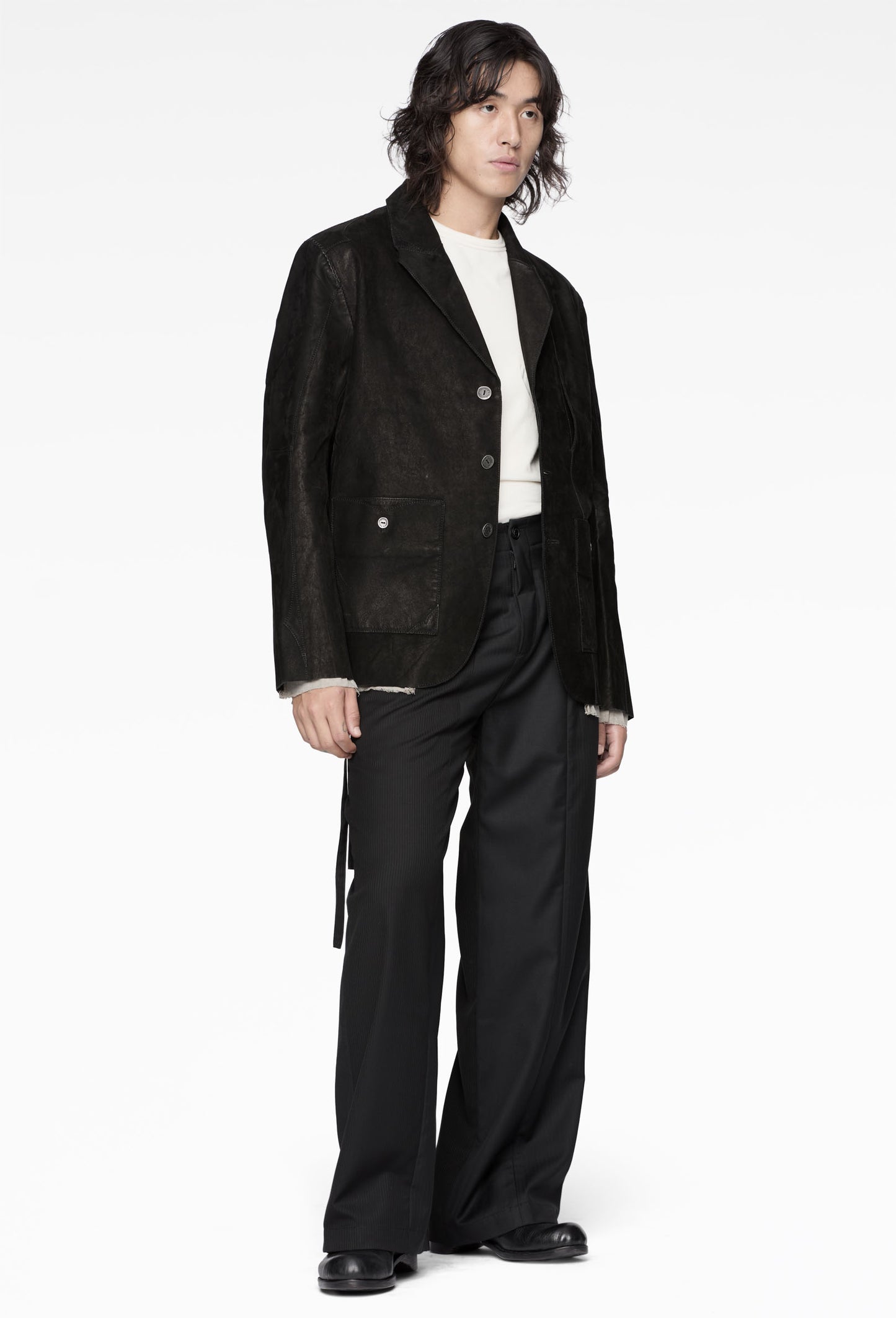 Forgotten Materials: Horsehide Leather Blazer