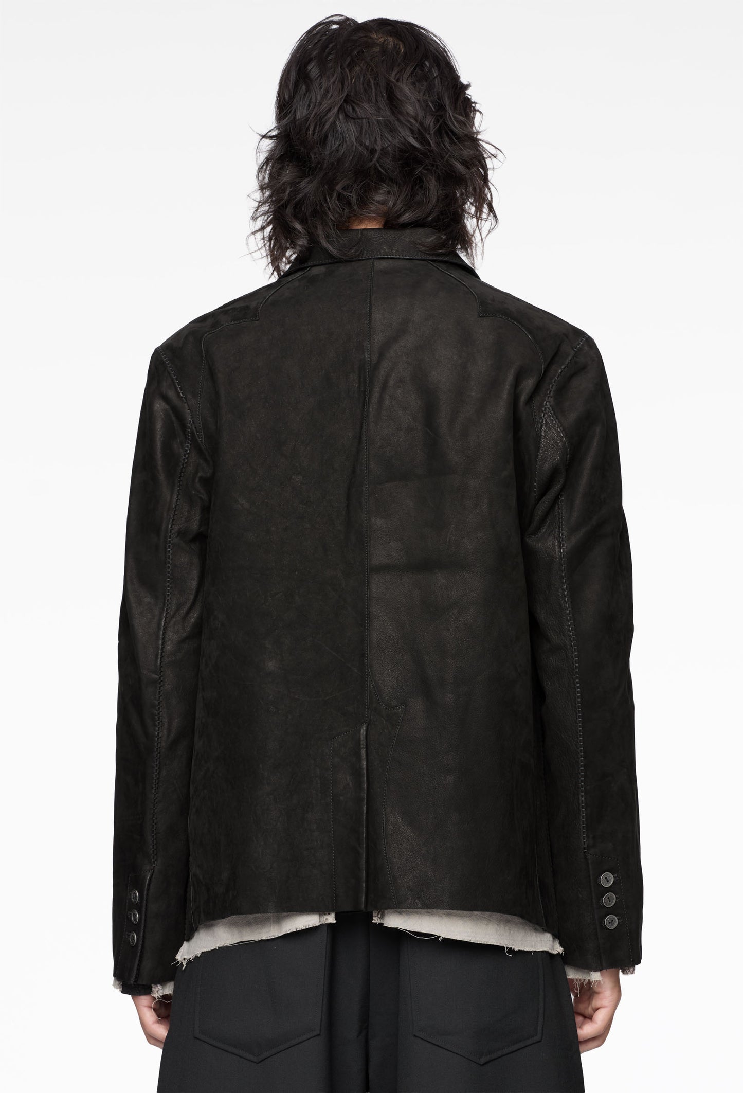 Forgotten Materials: Horsehide Leather Blazer