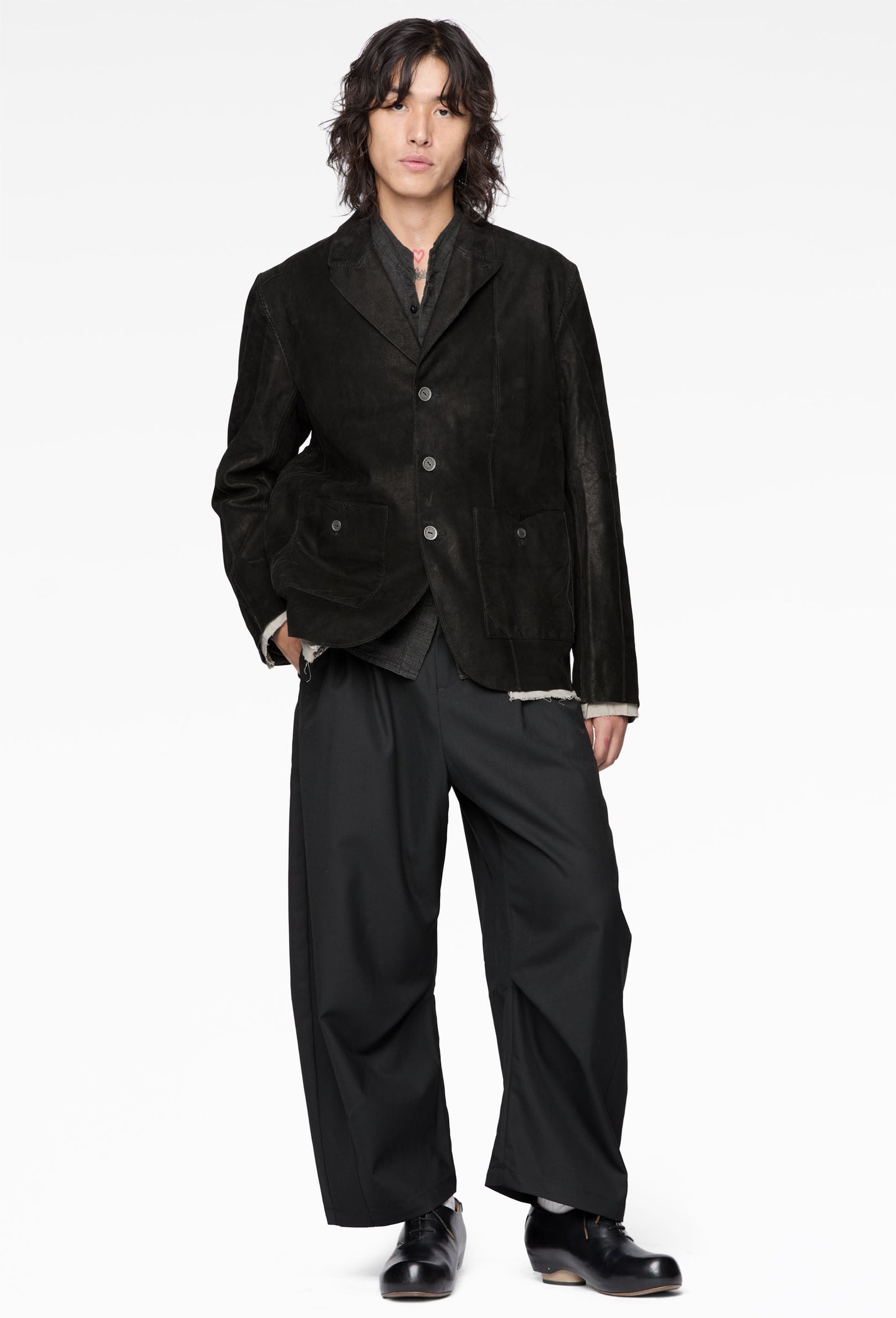 Forgotten Materials: Horsehide Leather Blazer