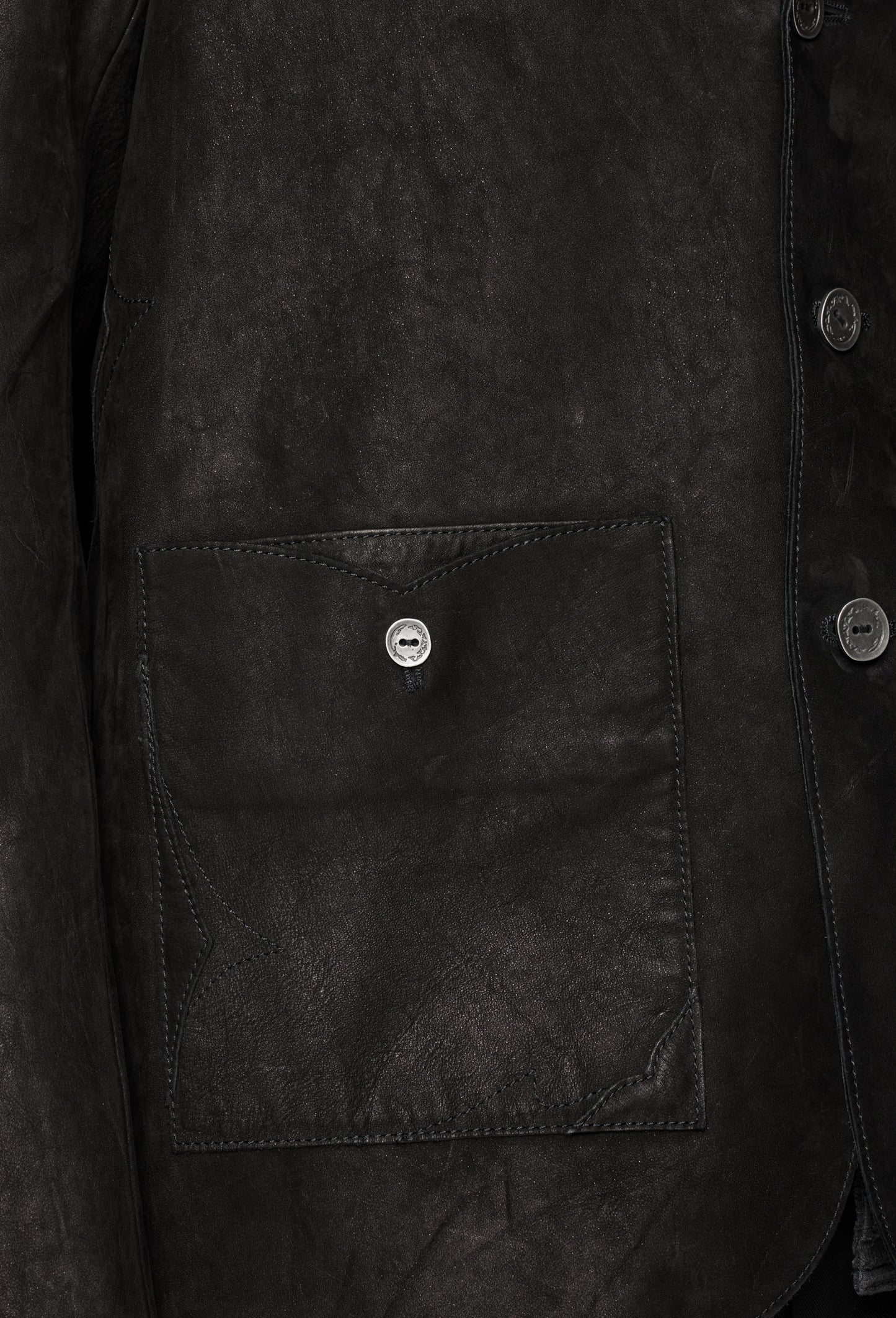 Forgotten Materials: Horsehide Leather Blazer