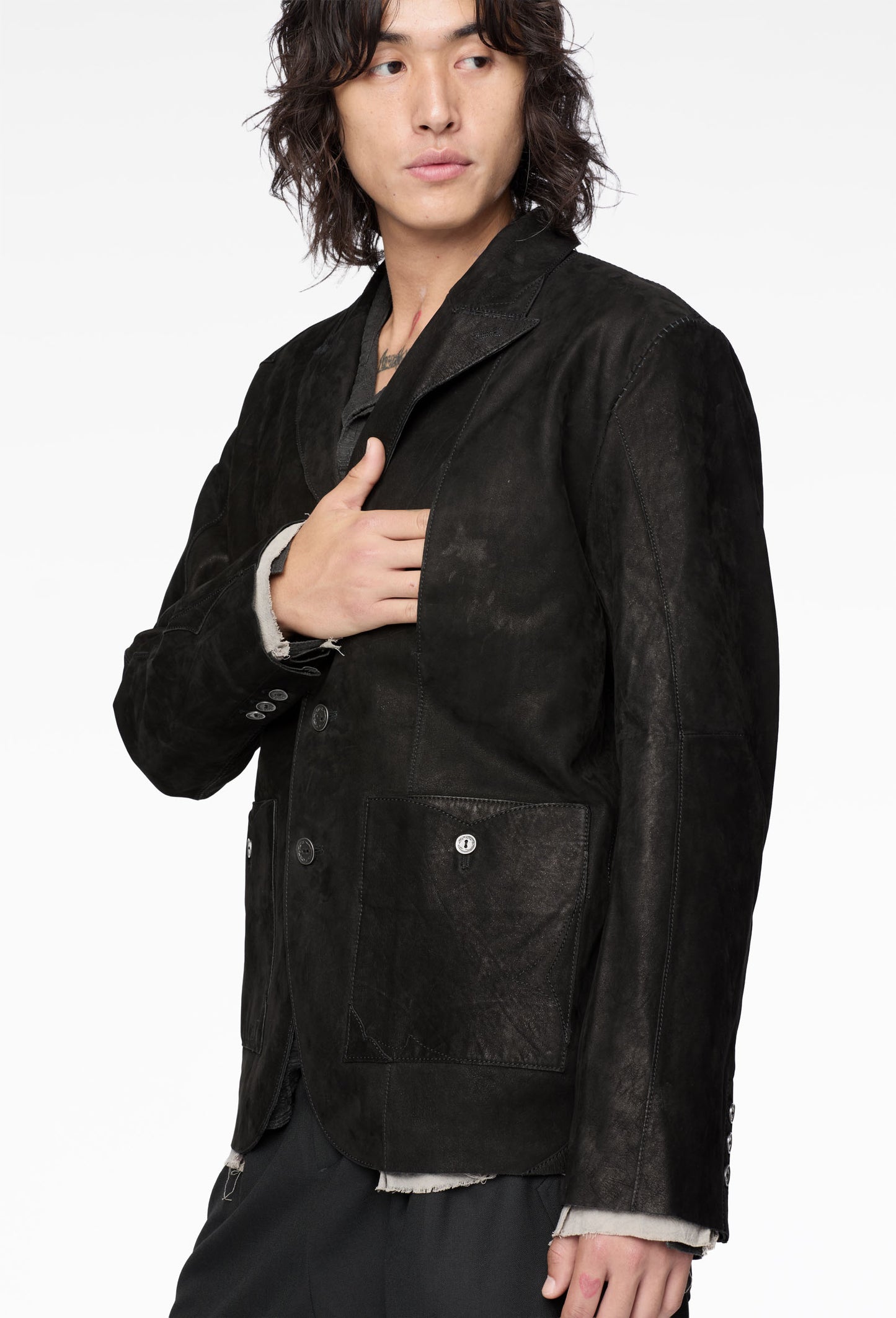 Forgotten Materials: Horsehide Leather Blazer