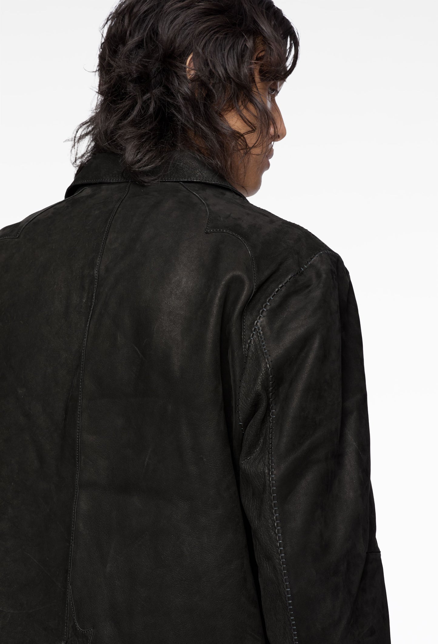 Forgotten Materials: Horsehide Leather Blazer
