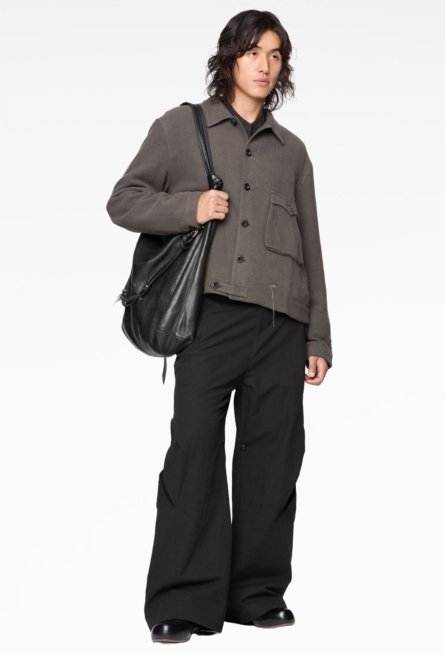 Grey Cyclist Jacket
