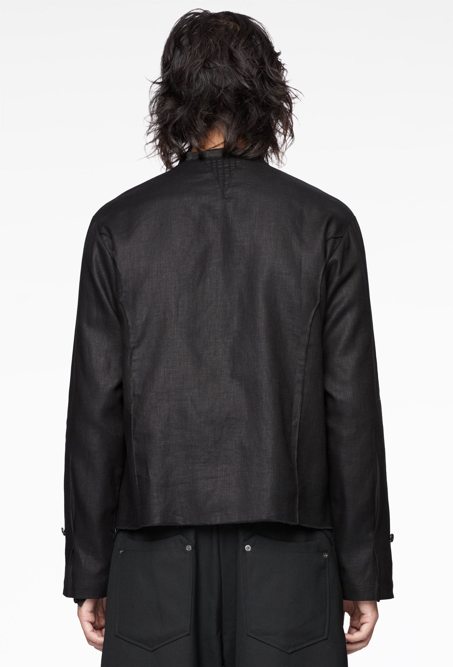 Doubled Breasted Linen Shirt