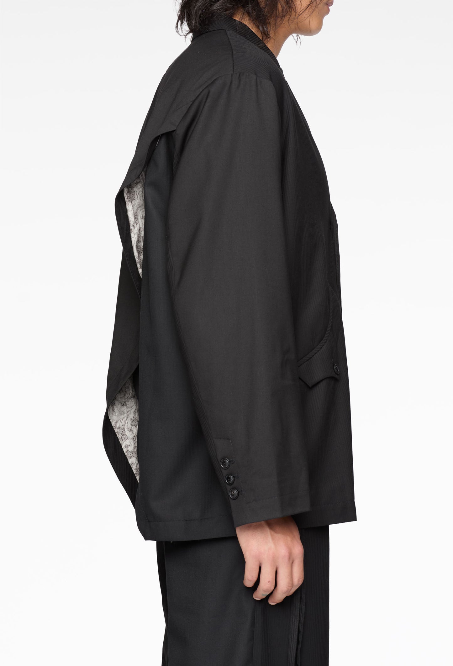 Black Analogous Blazer