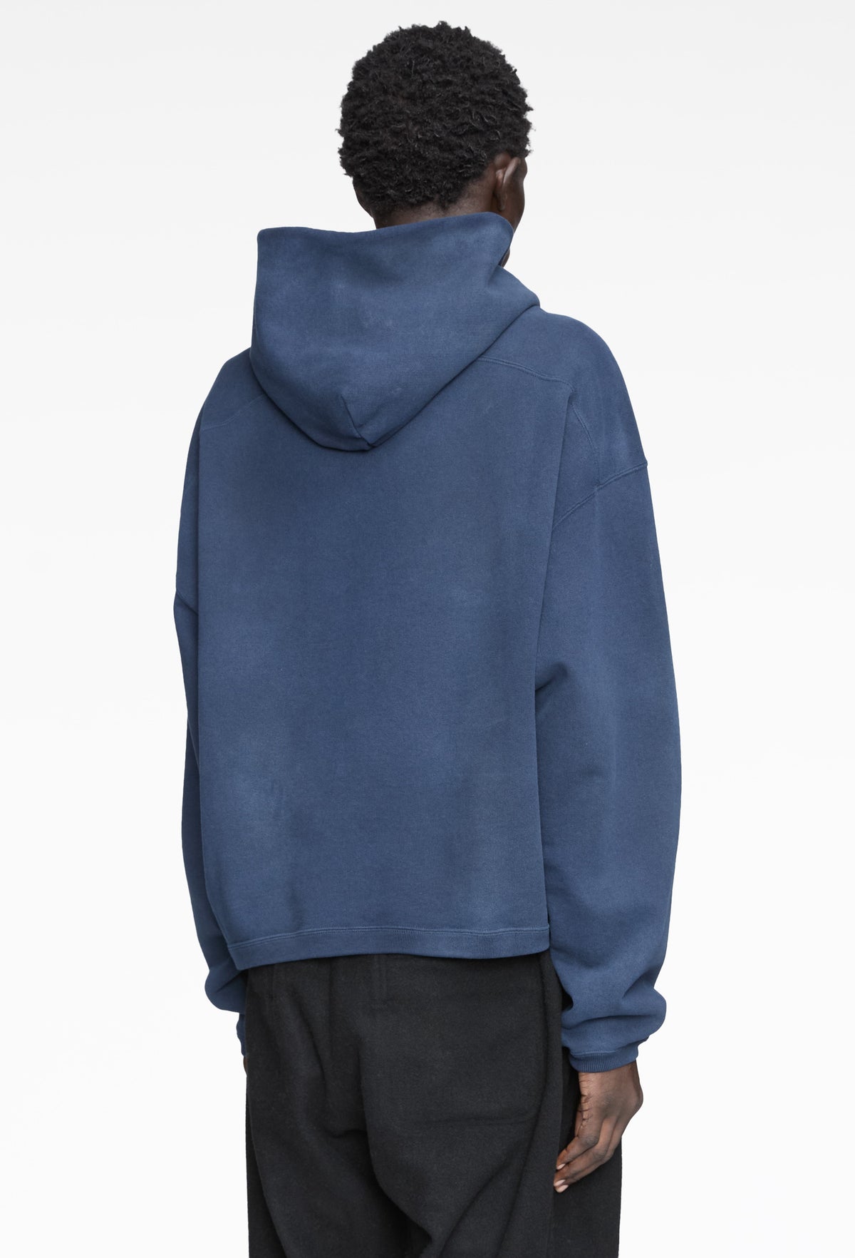Navy Cotton Rhea Pullover Hoodie (Komune Exclusive)