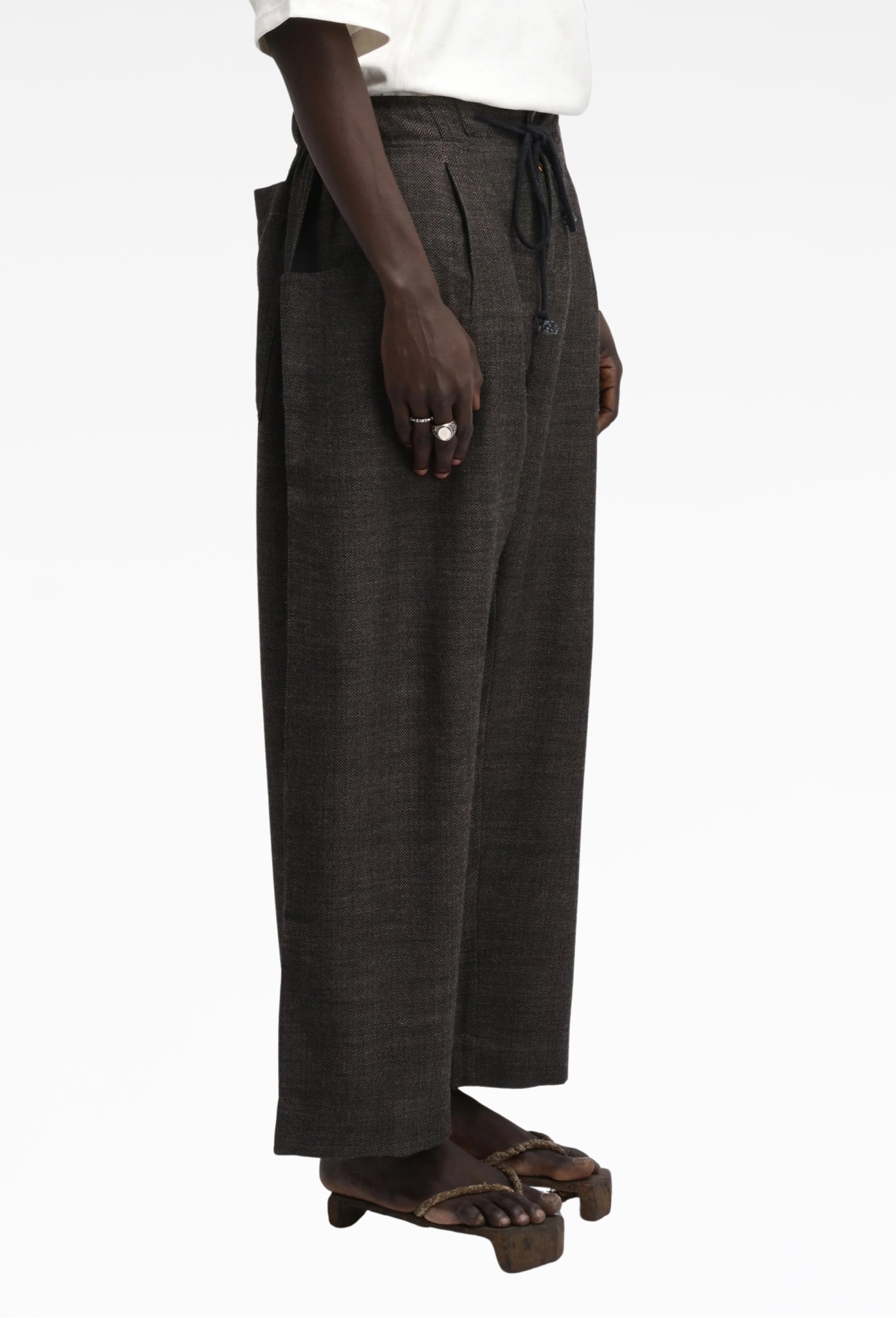 Dark Brown Farmer Pant