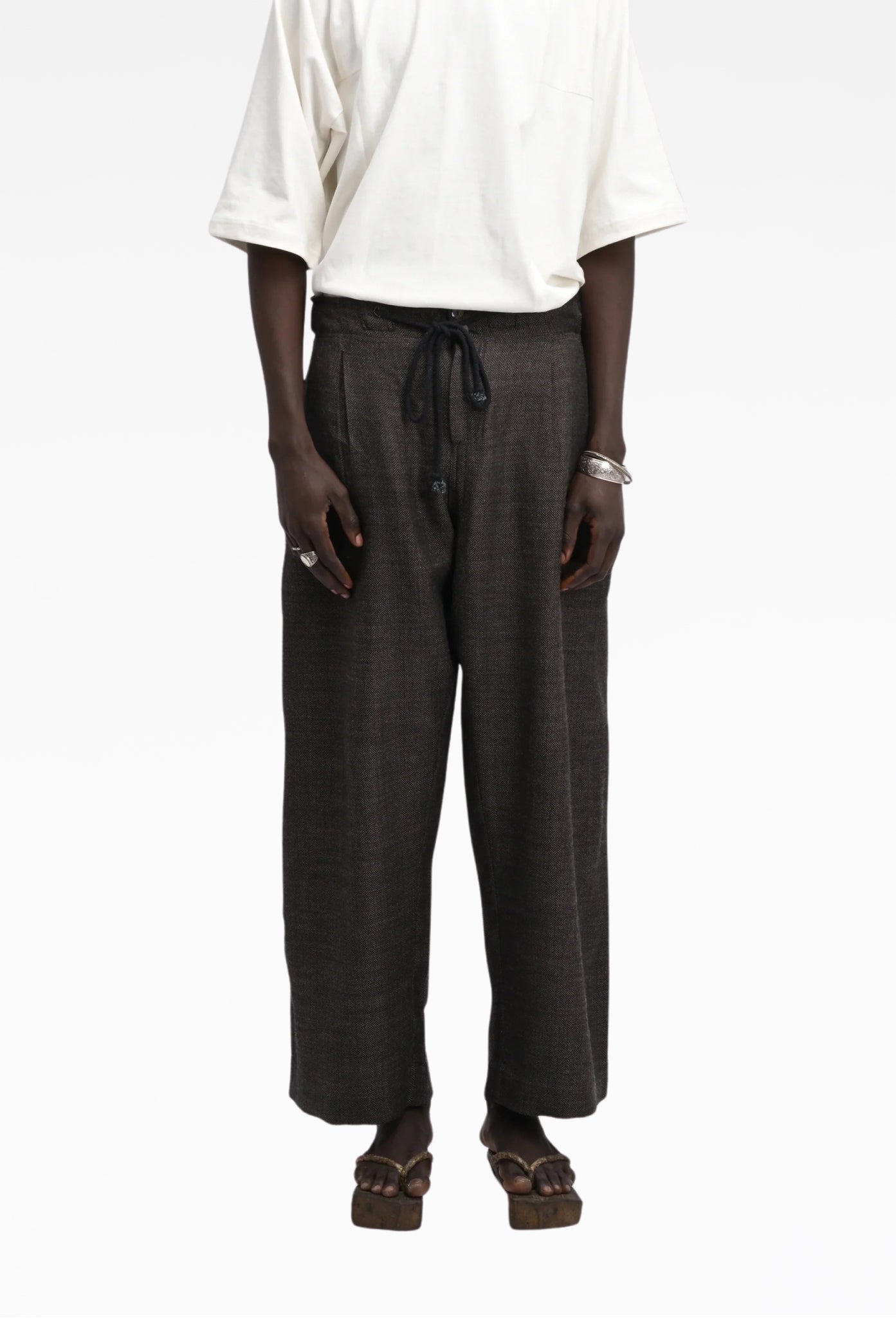 Dark Brown Farmer Pant