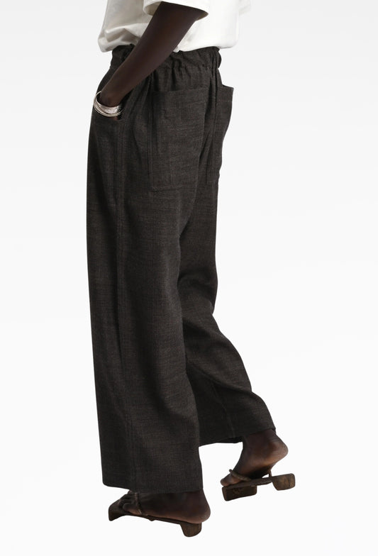 Dark Brown Farmer Pant