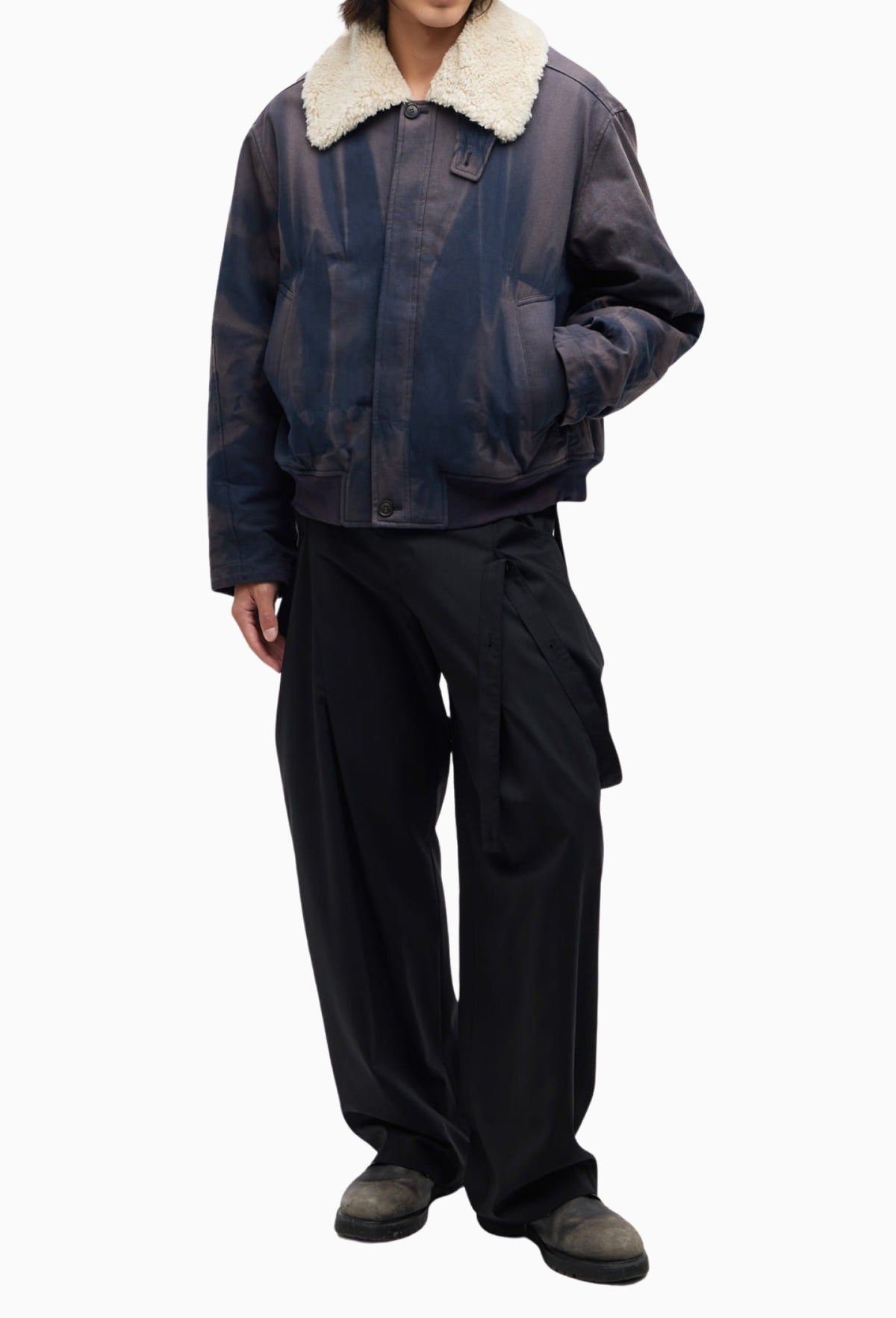 Layered Panel Trousers
