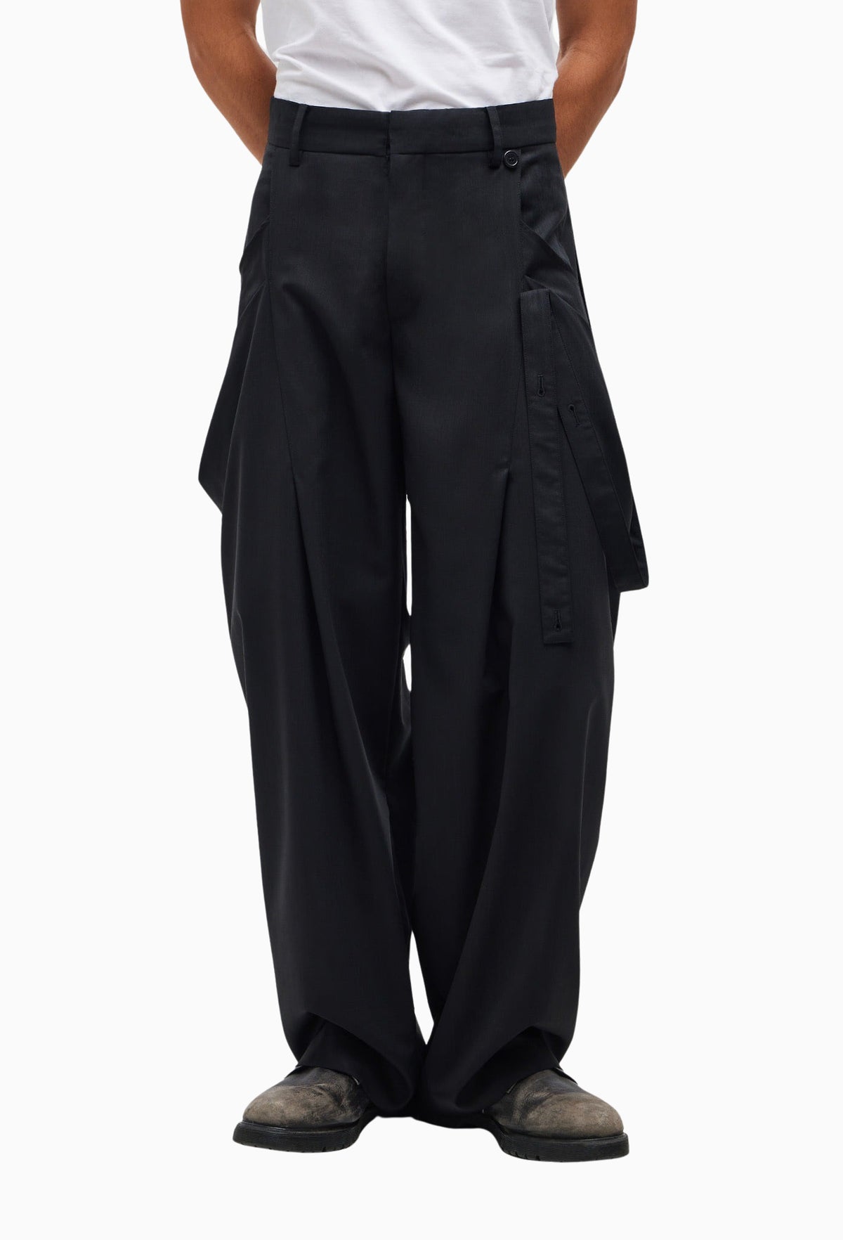 Layered Panel Trousers