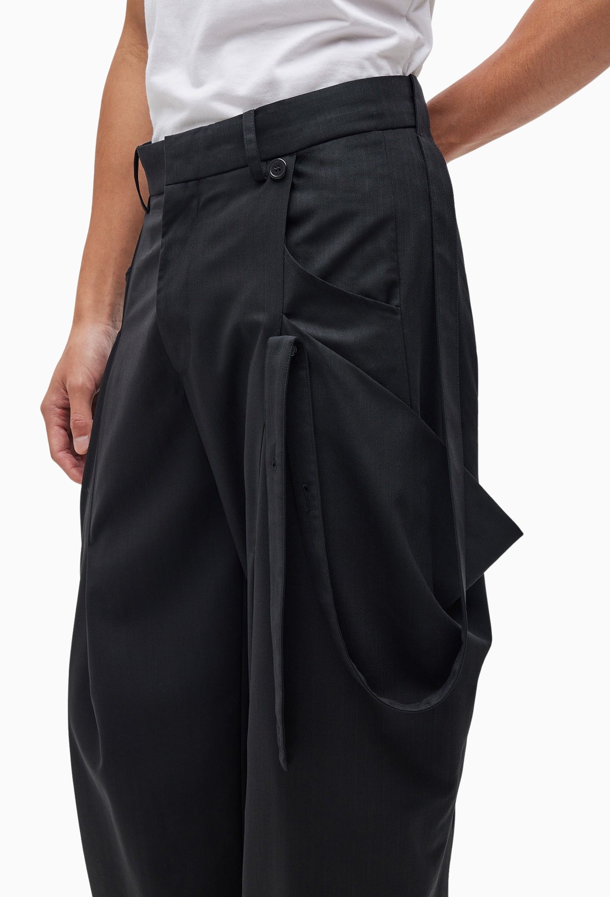 Layered Panel Trousers