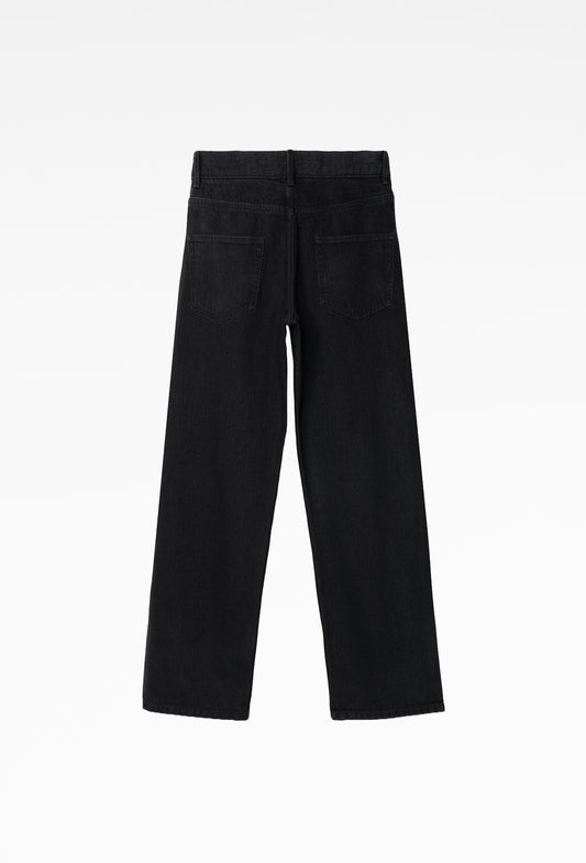 Black Tailored Selvedge Jeans