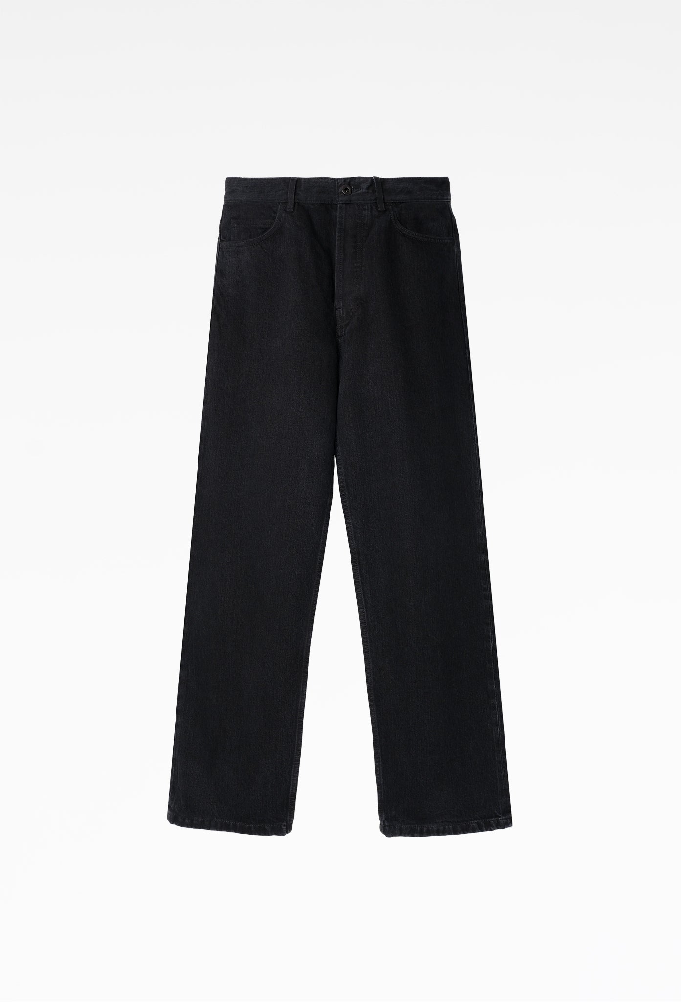 Black Tailored Selvedge Jeans