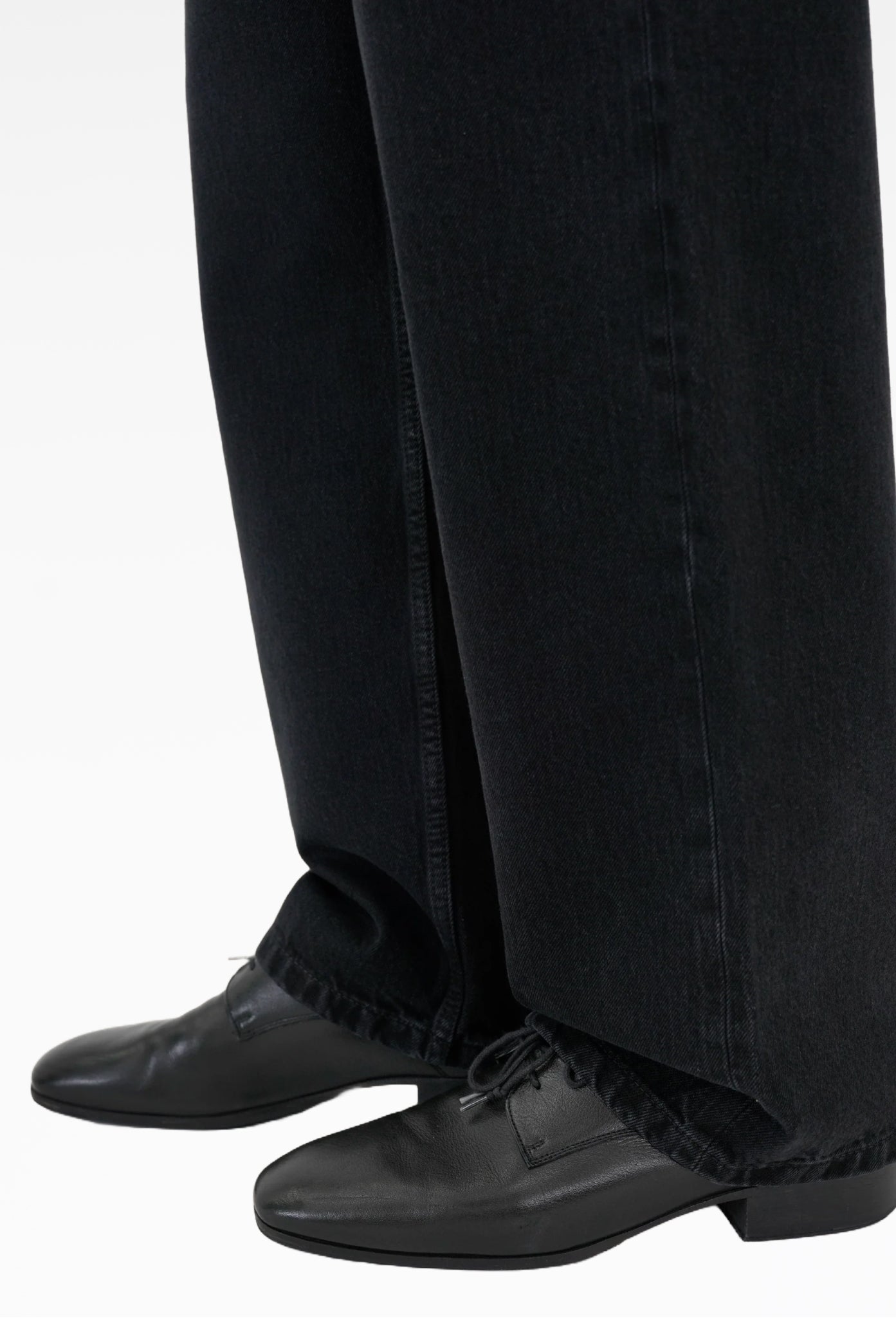 Black Tailored Selvedge Jeans